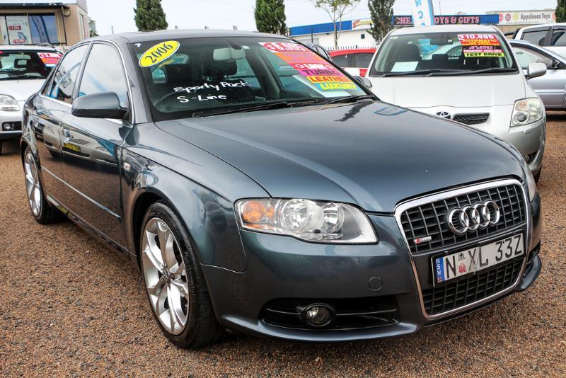 2006 AUDI A4 B7 S Line Sedan 4dr Man 6sp quattro 2.0T