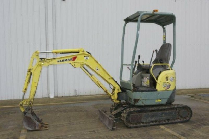 2004 Yanmar 5502 ViO15 Excavator Face