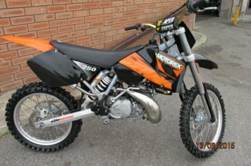 2001 KTM 250CC 250 SX MY01