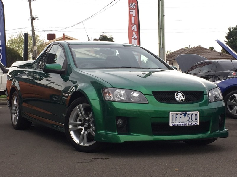 2010 HOLDEN UTE SV6 VE