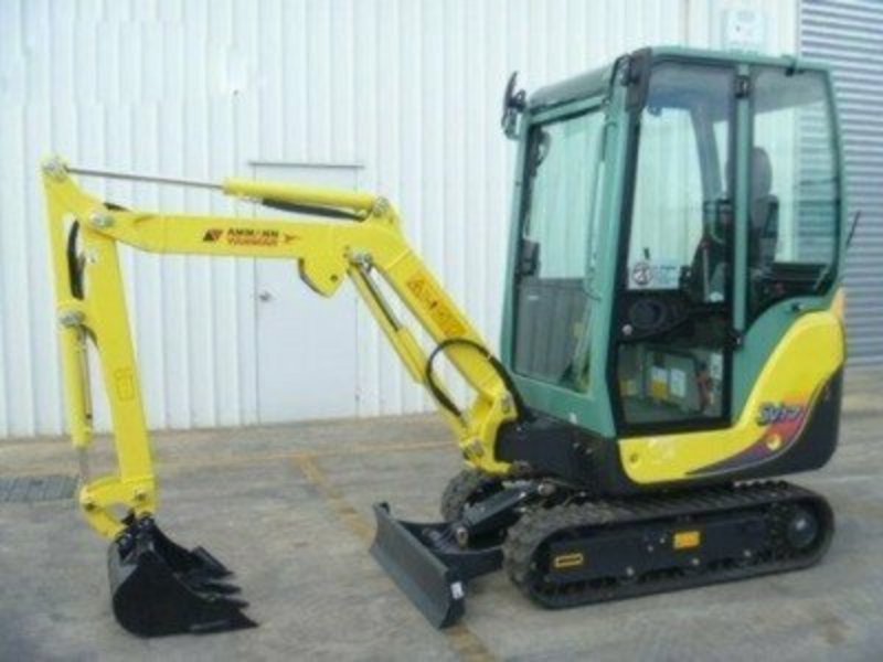 2011 Yanmar 21420 SV 17 Excavator Face