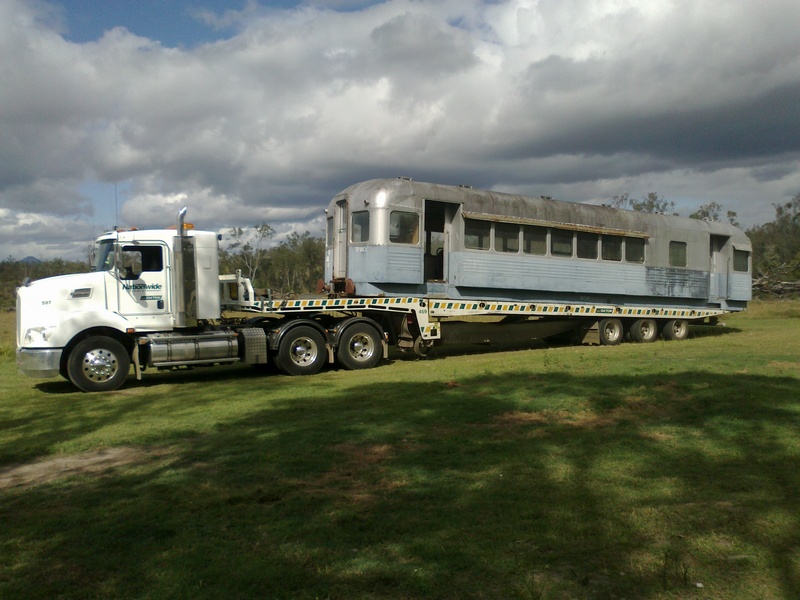 1952 QUEENSLAND RAIL TRAIN CARRIAGE