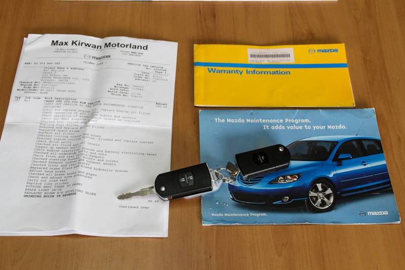 2005 MAZDA MAZDA3 SP23 BK
