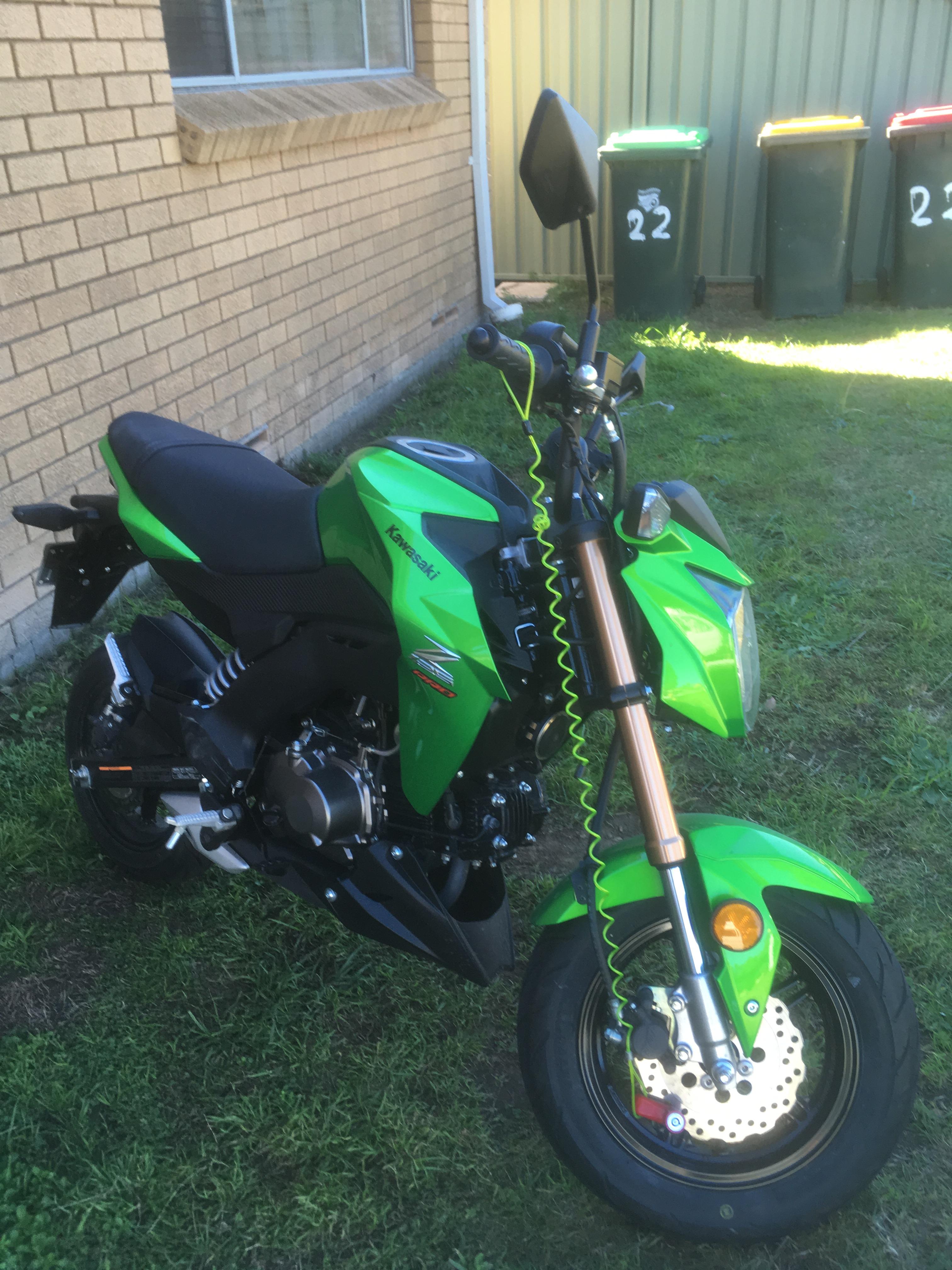 2017 KAWASAKI Z125 PRO JHF ROAD