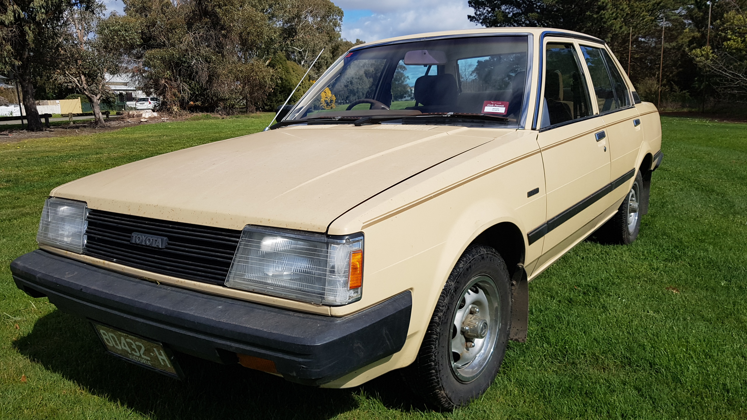 1984 TOYOTA COROLLA AE71 4D SEDAN