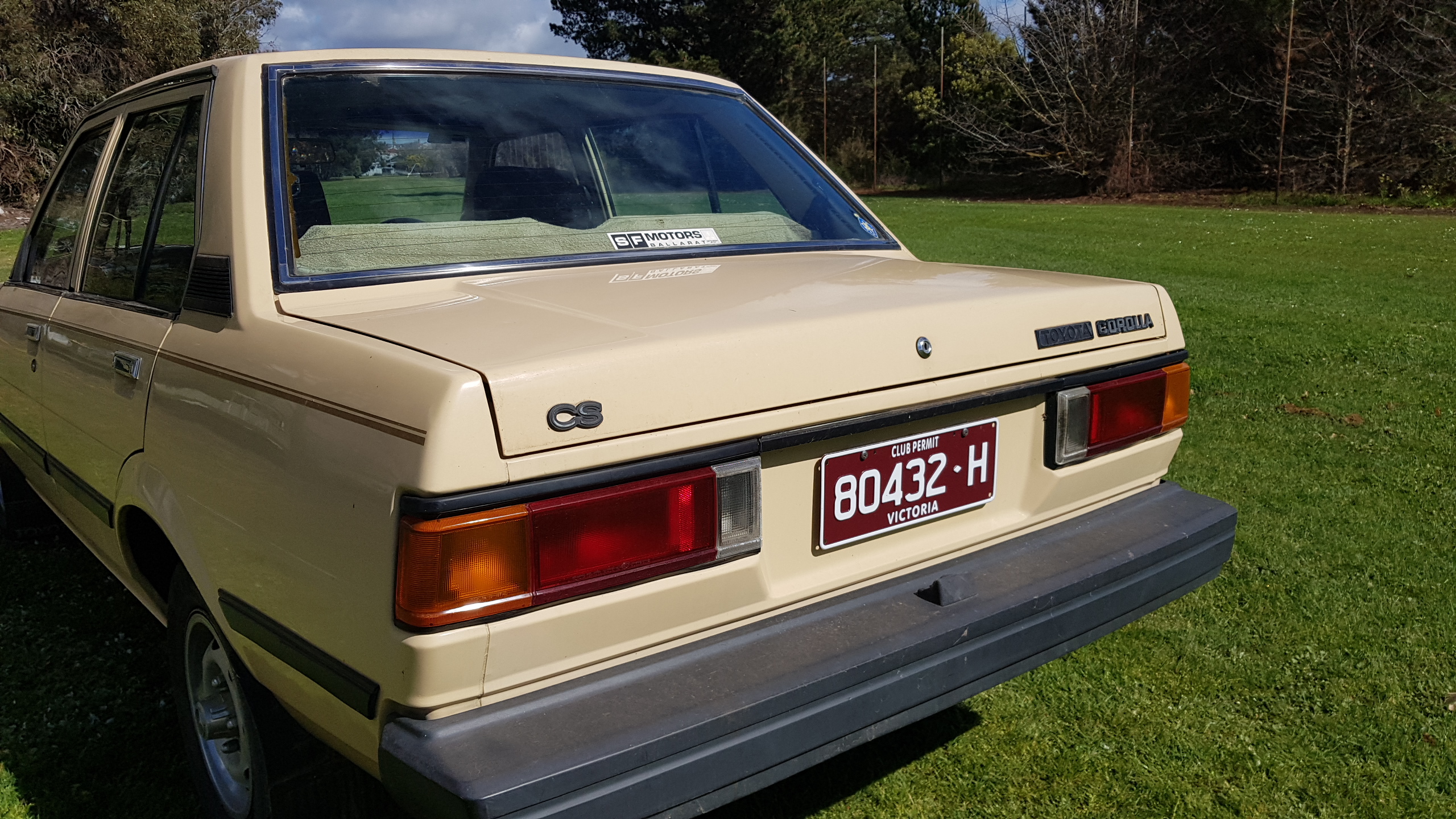 1984 TOYOTA COROLLA AE71 4D SEDAN