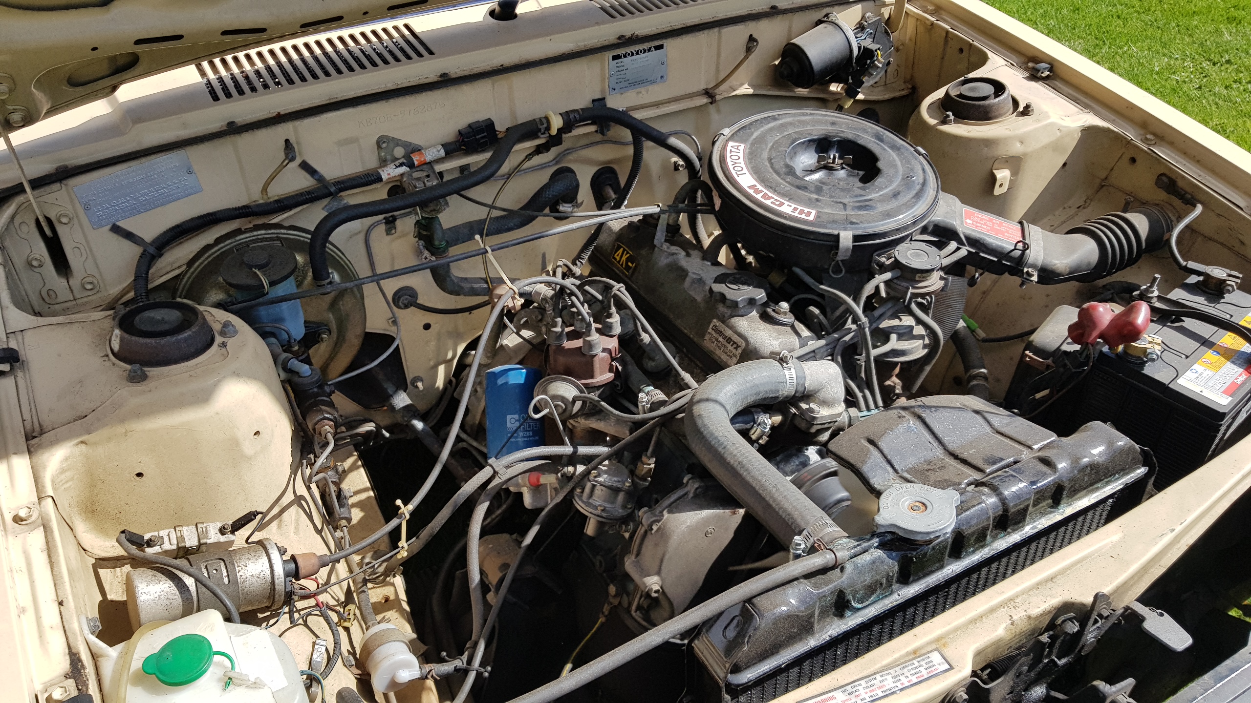 1984 TOYOTA COROLLA AE71 4D SEDAN