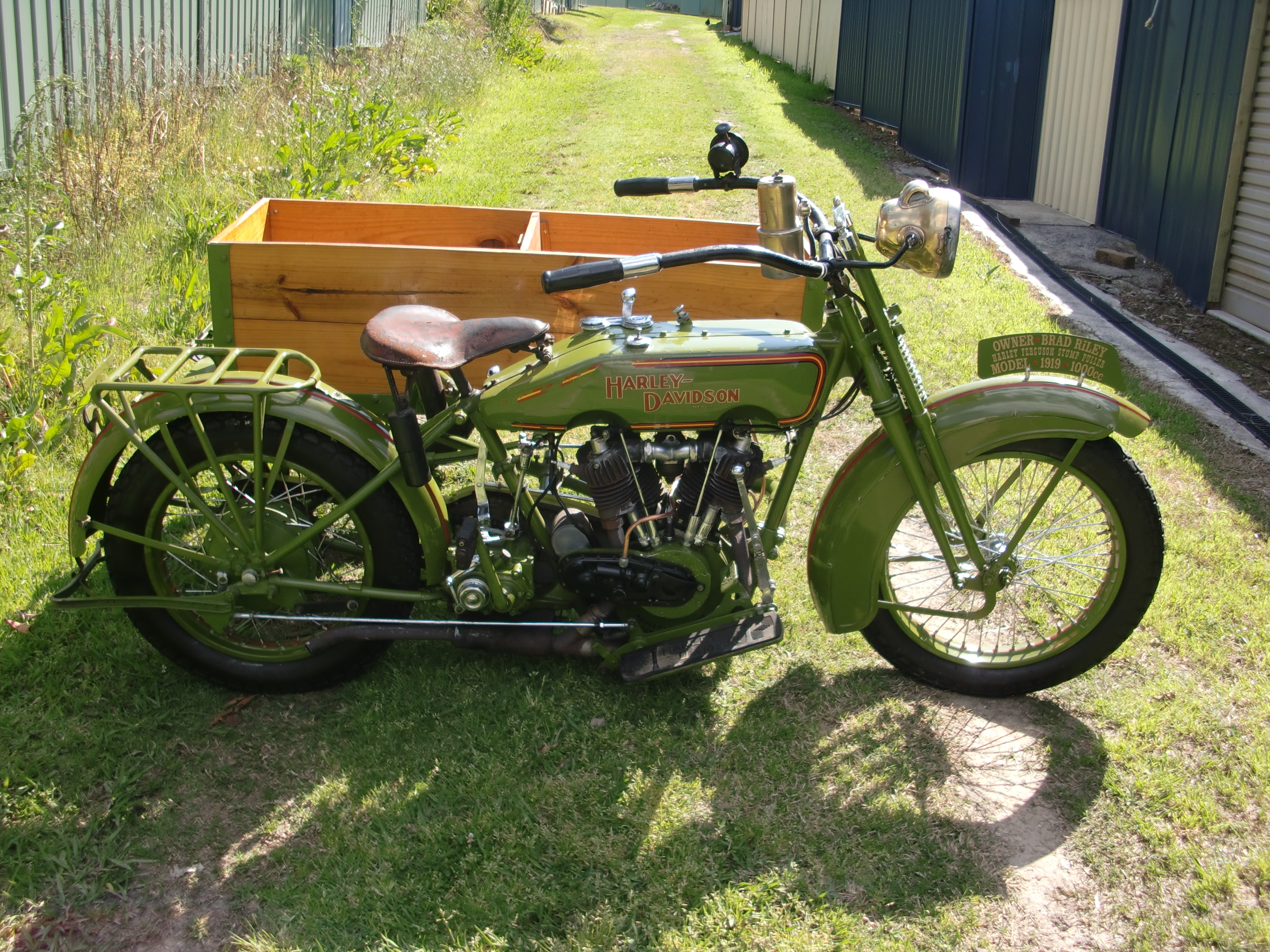 1919 HARLEY-DAVIDSON Outfit J model