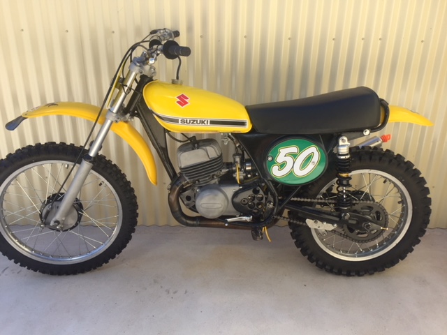 1975 SUZUKI TM 250 VINTAGE MOTOCROSS
