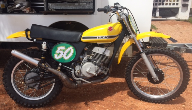 1975 SUZUKI TM 250 VINTAGE MOTOCROSS
