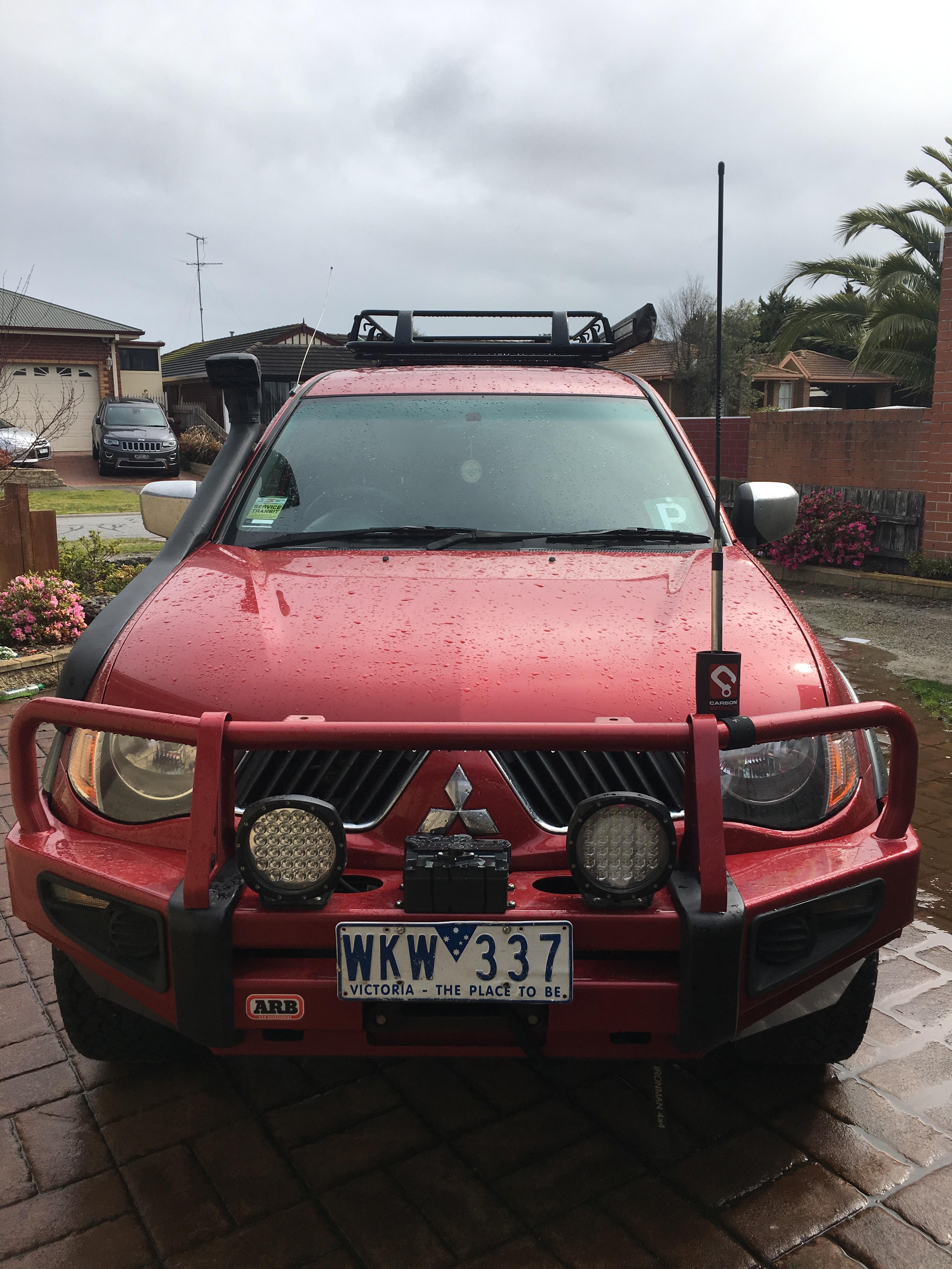 2007 MITSUBISHI TRITON ML MY08 4 SP AUTOMATIC 4x4 DOUBLE CAB UTILITY DIESEL TURBO F/INJ