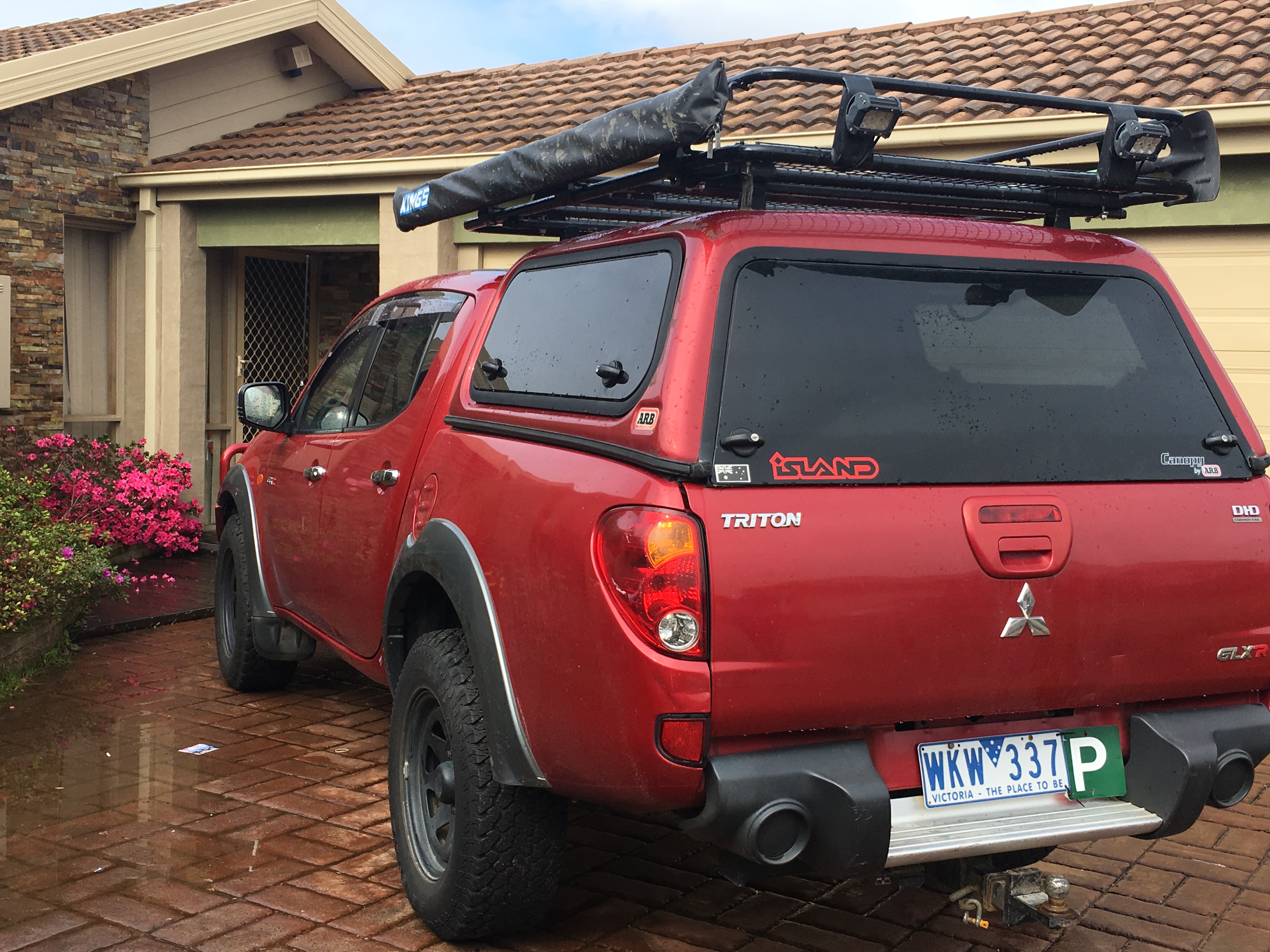 2007 MITSUBISHI TRITON ML MY08 4 SP AUTOMATIC 4x4 DOUBLE CAB UTILITY DIESEL TURBO F/INJ