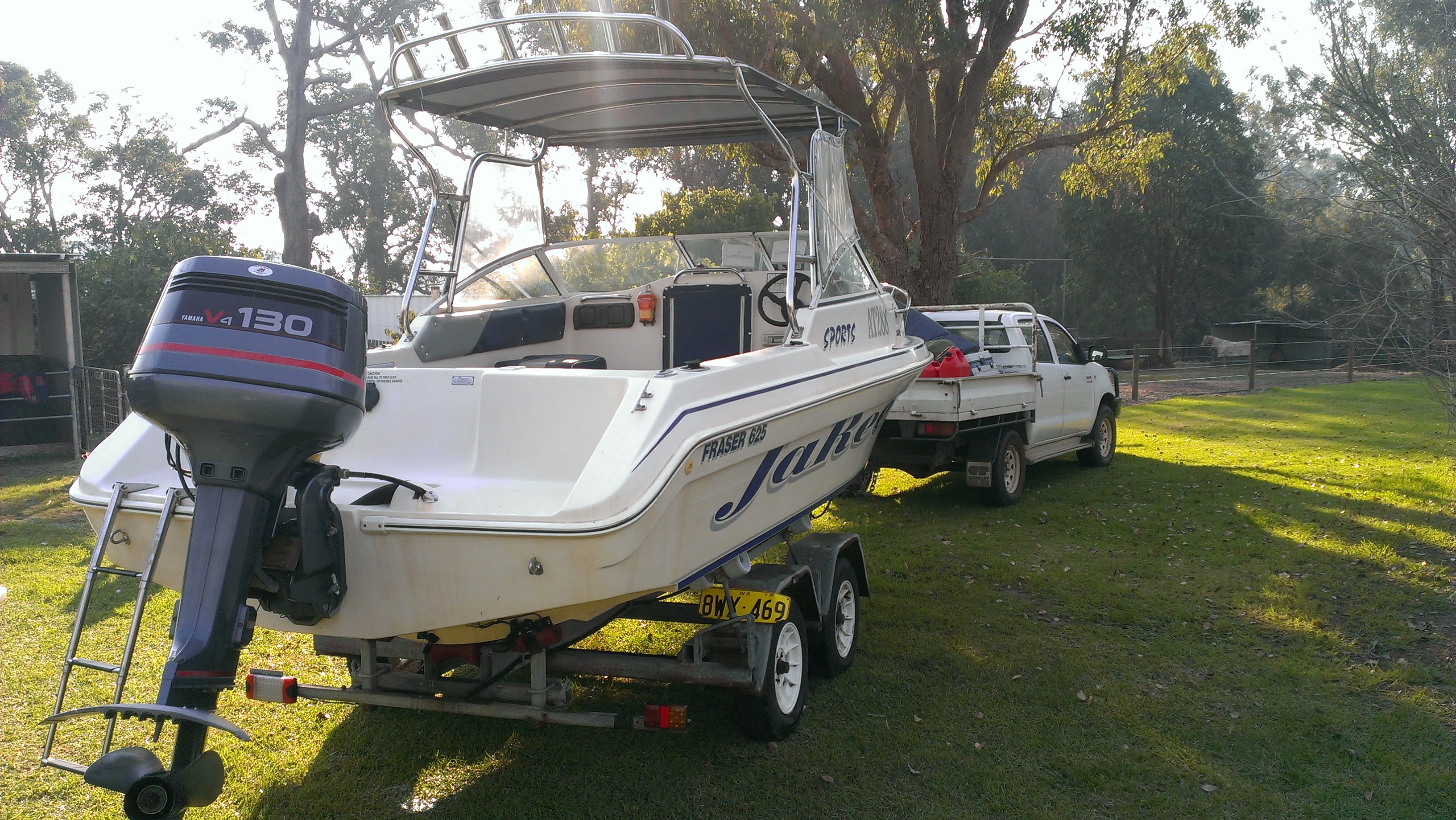 1992 FRASER 626 CABIN CRUISER