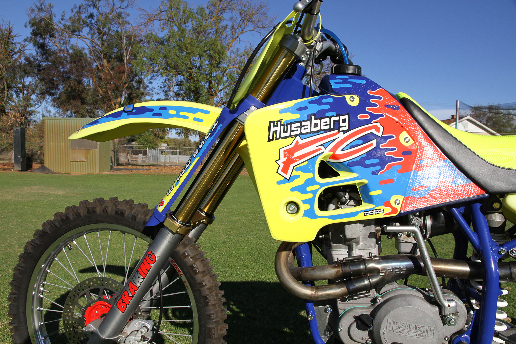 1997 HUSABERG FC600 MOTOCROSS