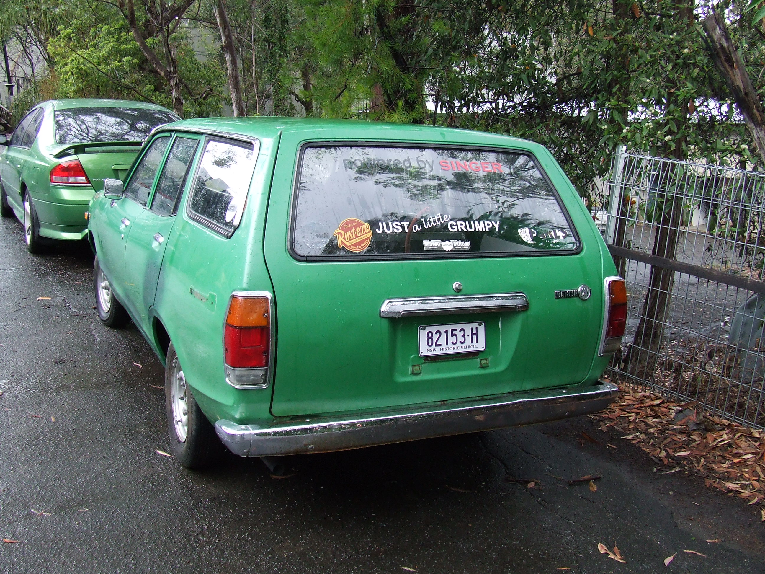 1975 DATSUN 120Y 4D WAGON 