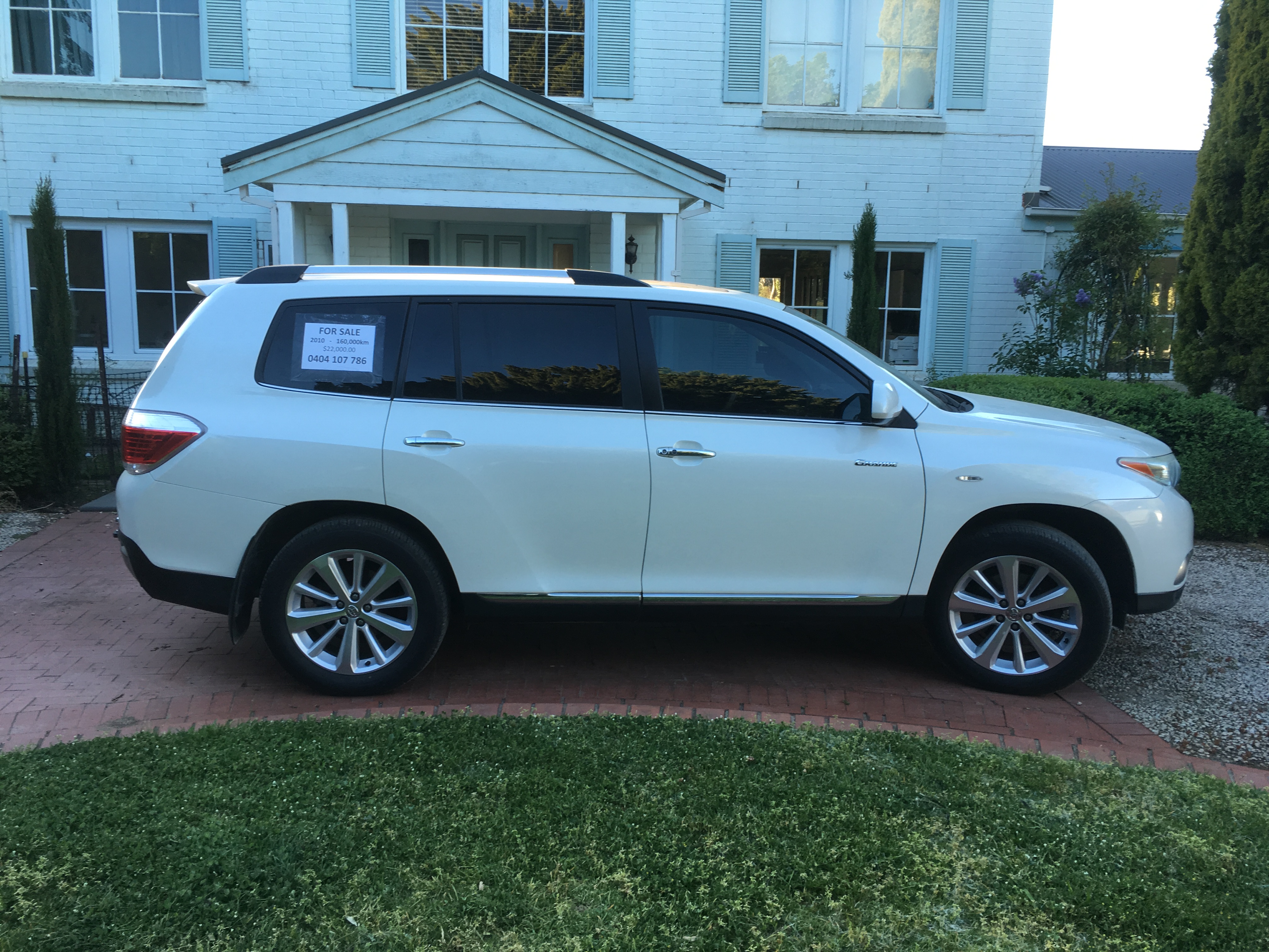 2010 TOYOTA KLUGER GSU40R MY11 UPGRADE 4D WAGON