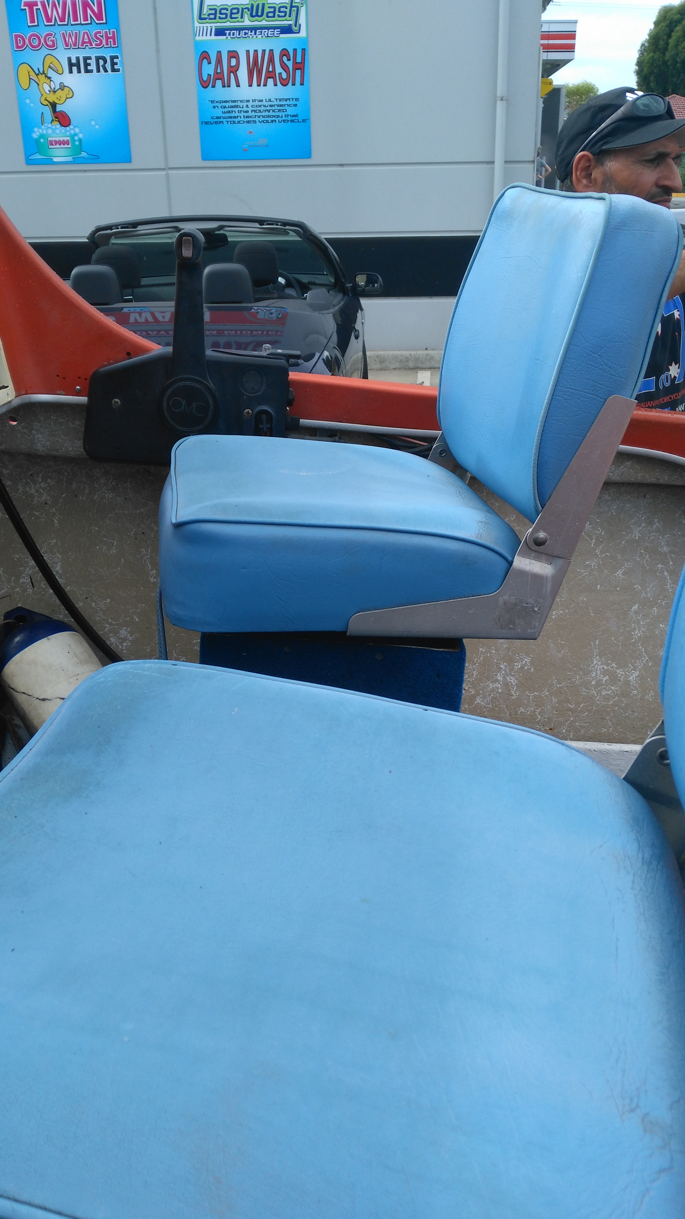 1985 Stejcraft Half Cab Outboard 3554831 FBGLASS
