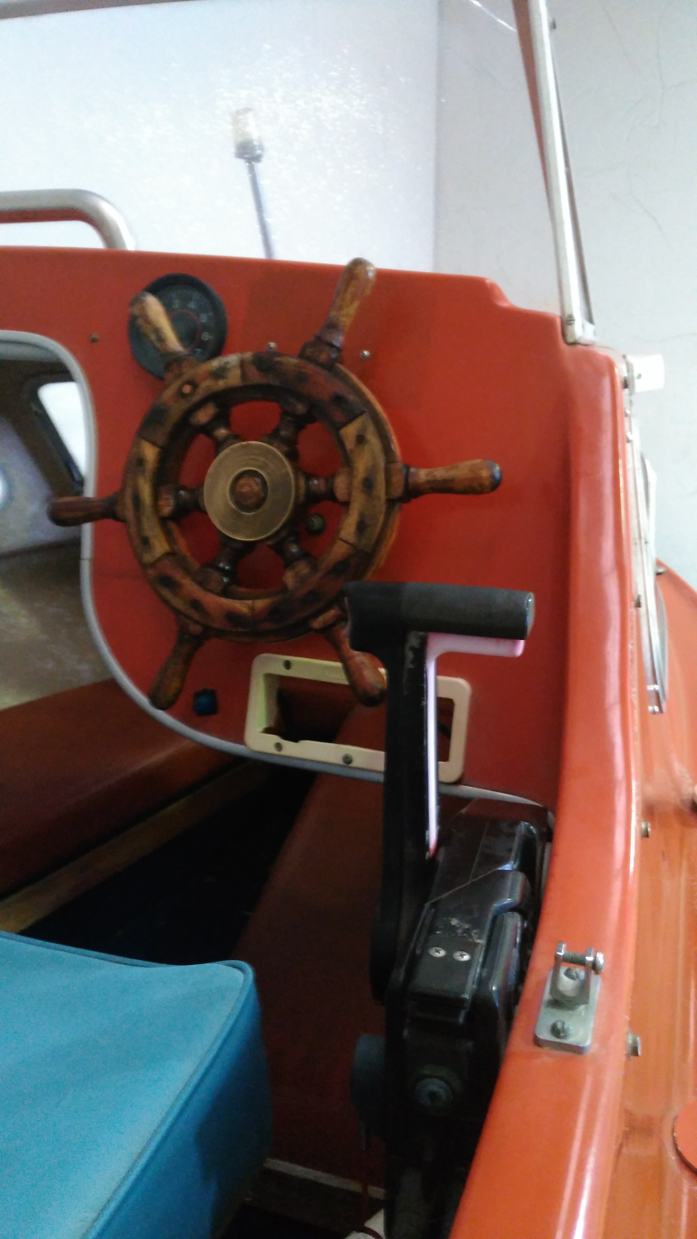 1985 Stejcraft Half Cab Outboard 3554831 FBGLASS