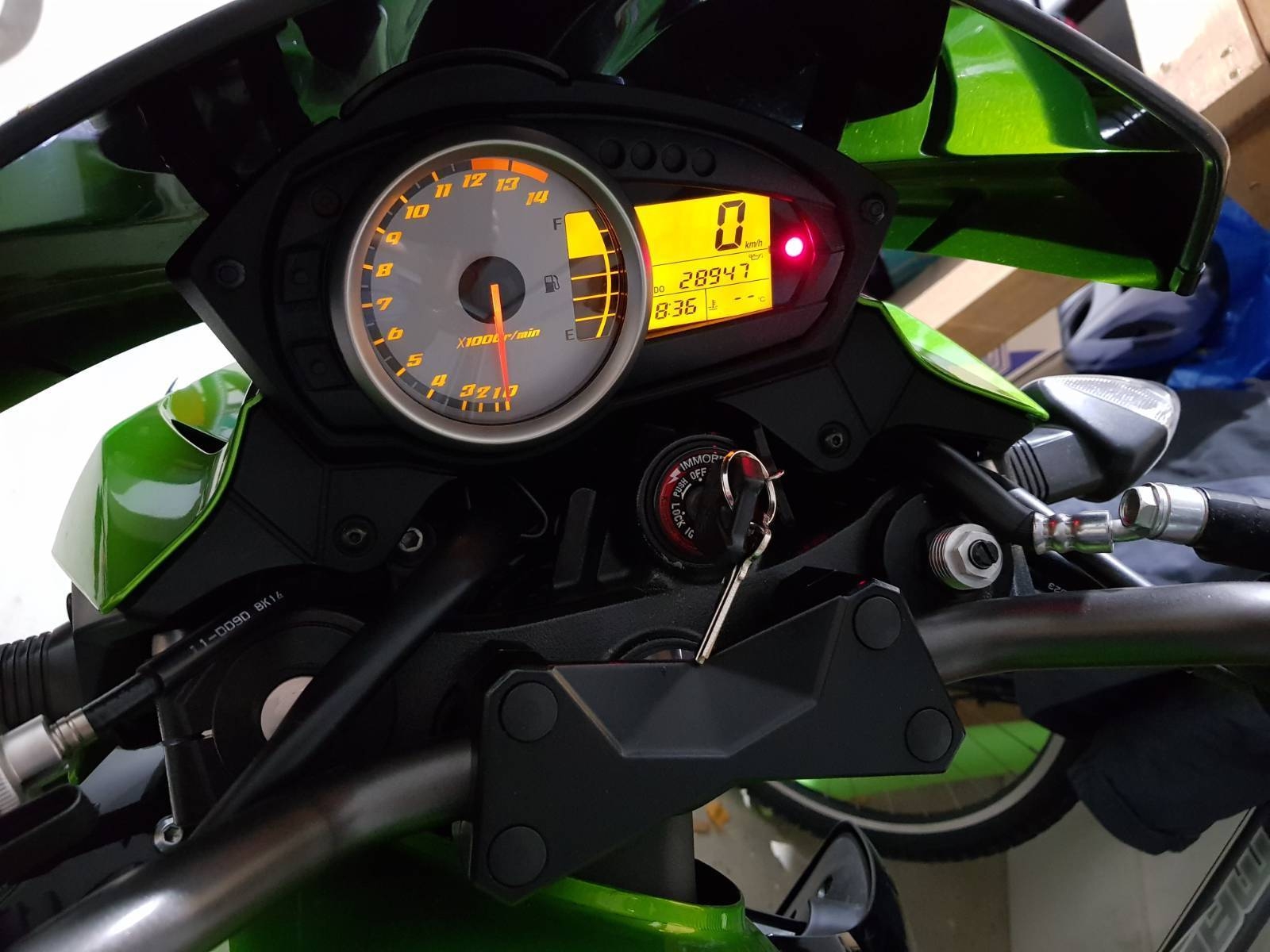 2009 KAWASAKI Z750 L9F ROAD