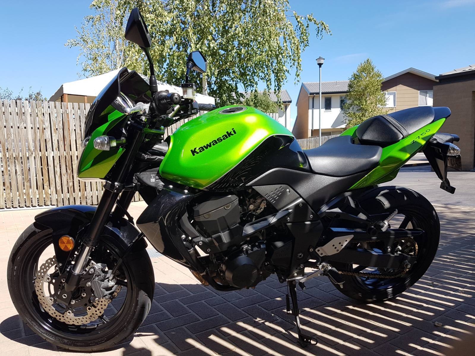 2009 KAWASAKI Z750 L9F ROAD