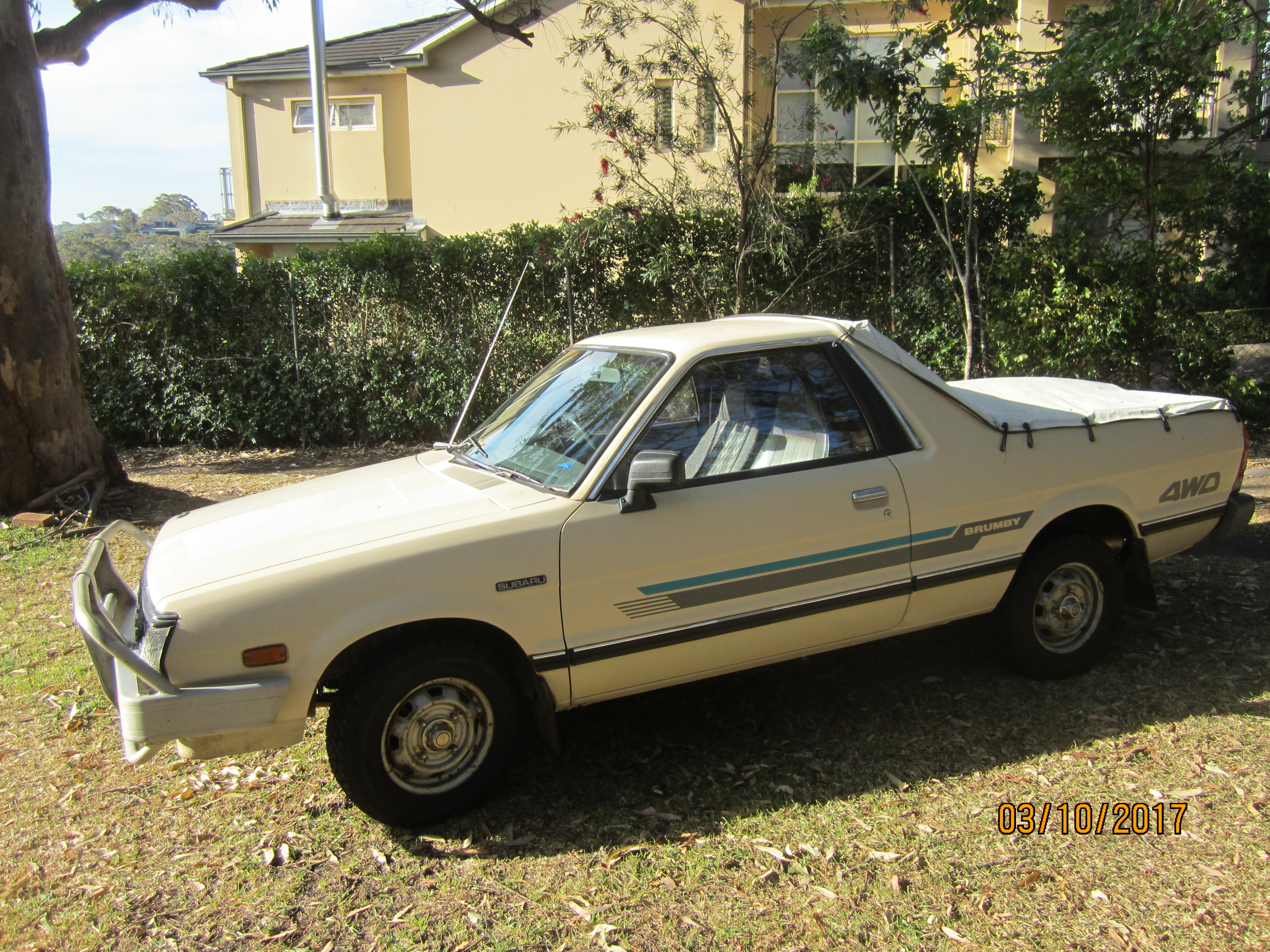 1991 SUBARU BRUMBY 4X4 P/UP 