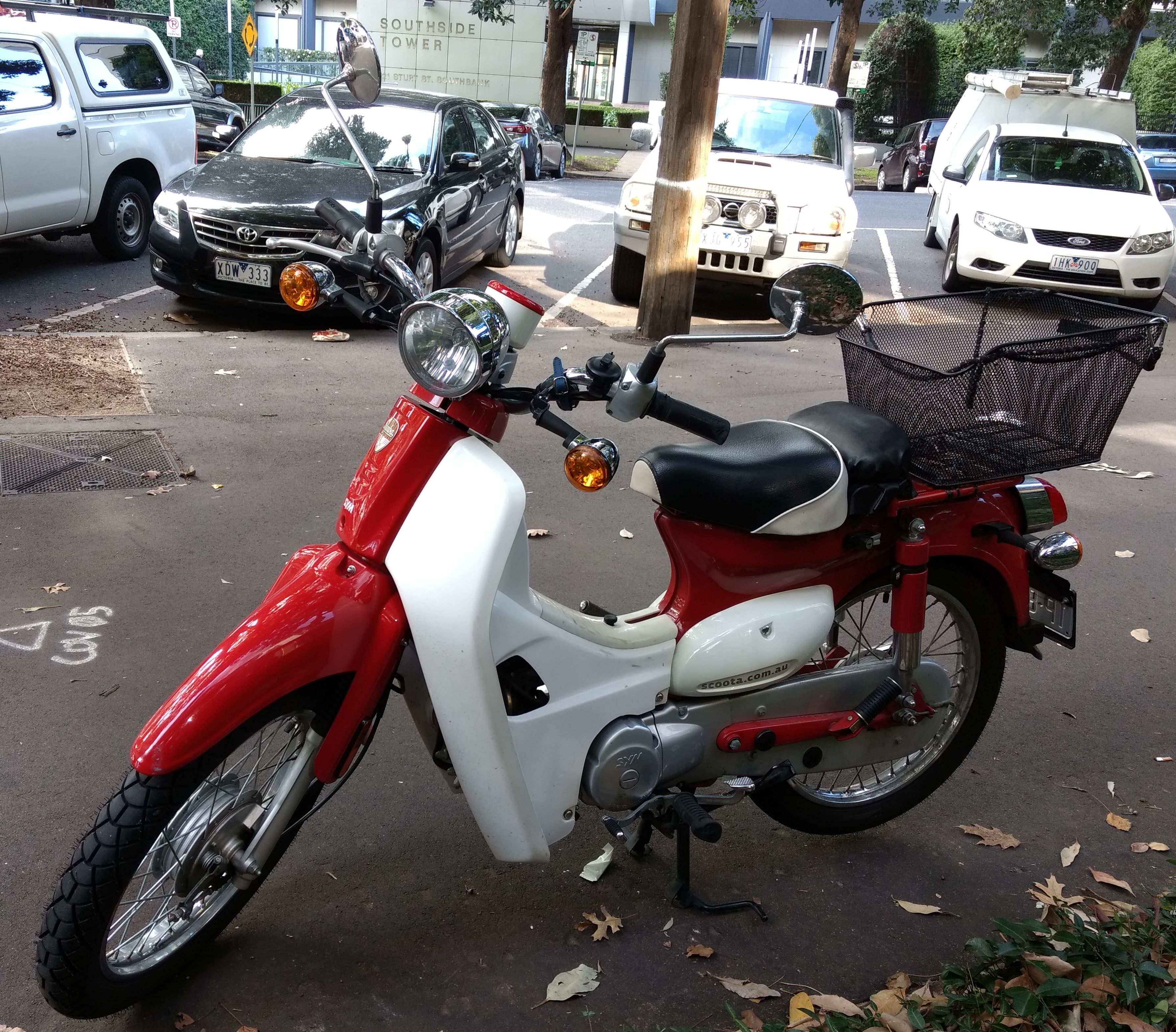 2014 SYM SYMBA 100 SCOOTER