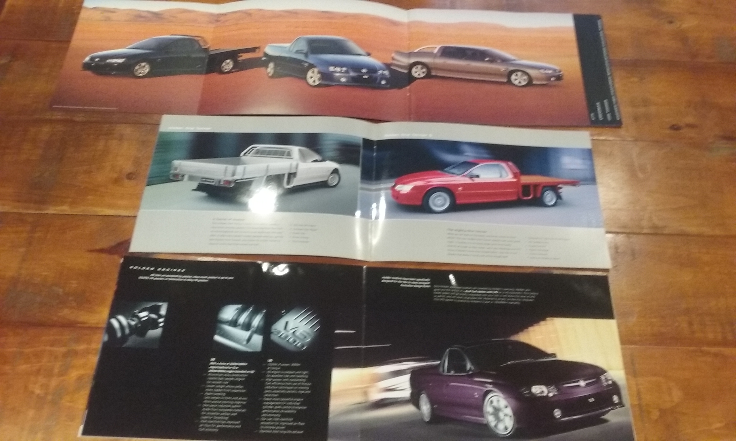 Holden brouchures