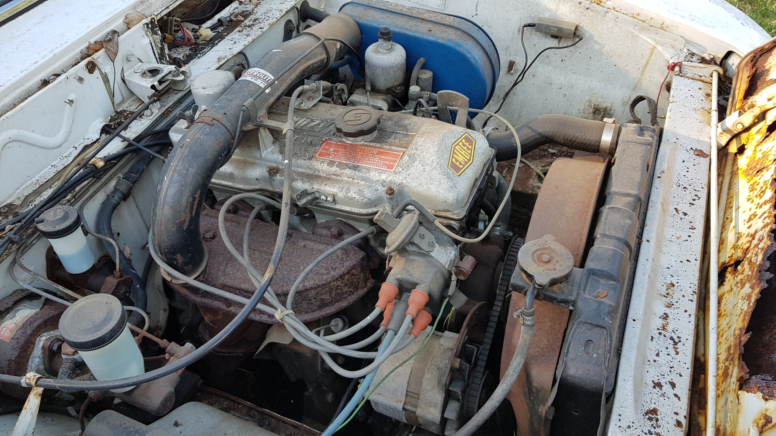 1970 MAZDA 1800 4 SP MANUAL 4D SEDAN CARB