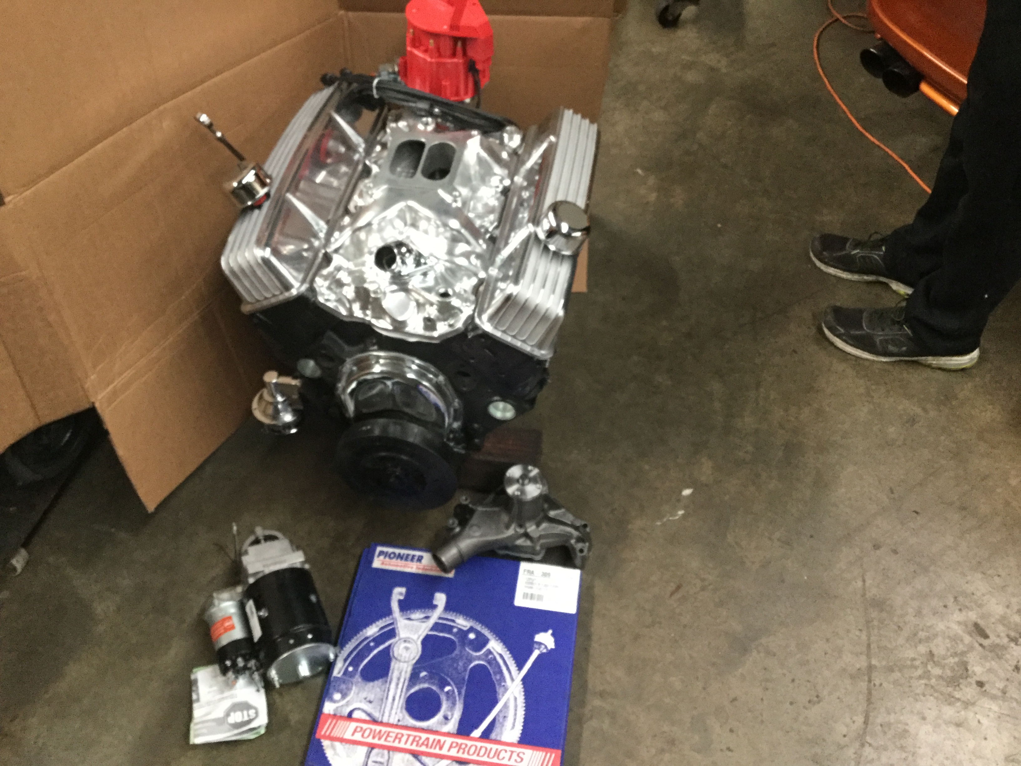 CHEV 350 4 BOLT RECONDITIONED MOTOR