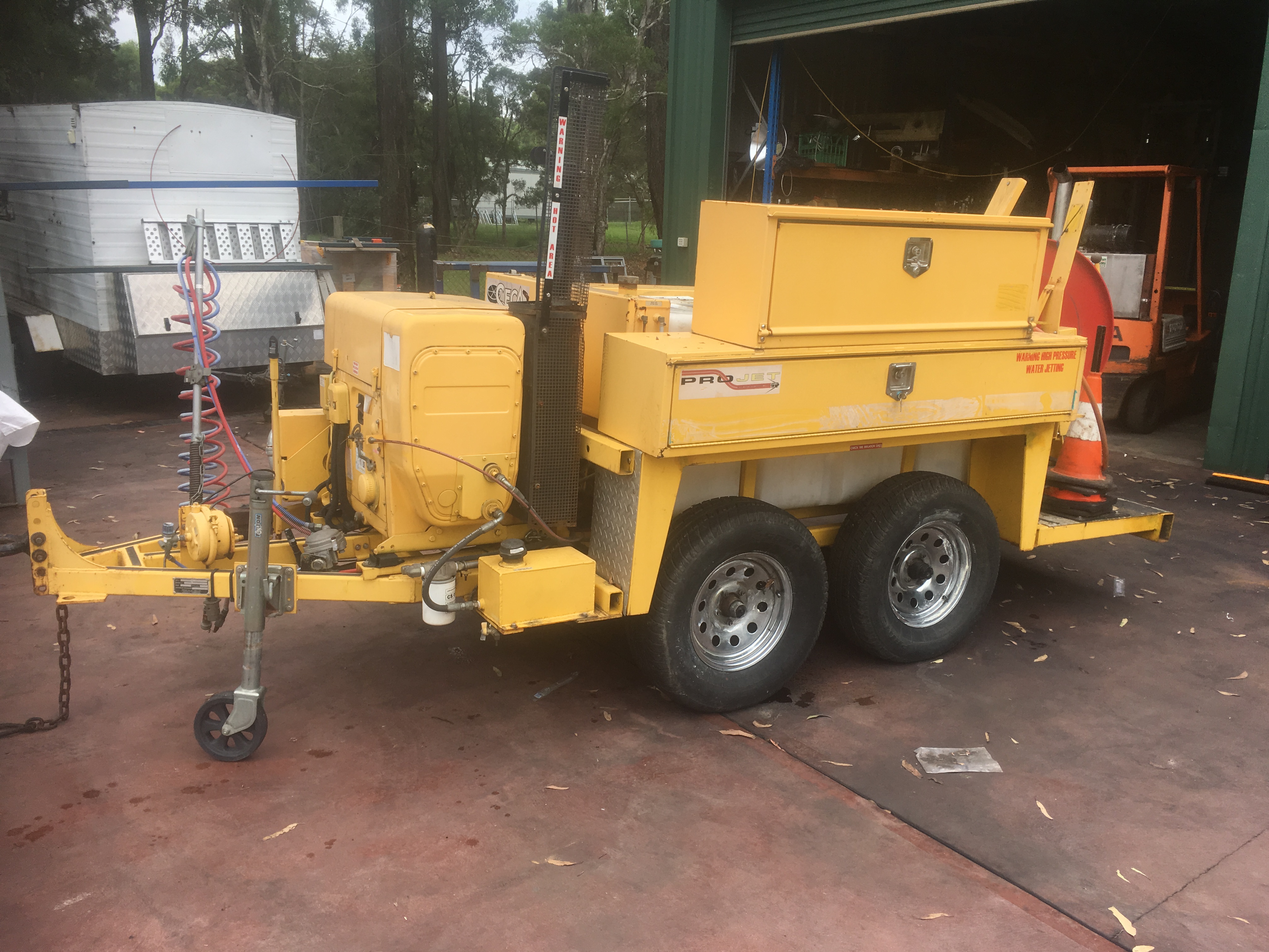 2009 SECA DRAIN CLEANER/JETTER MACHINE