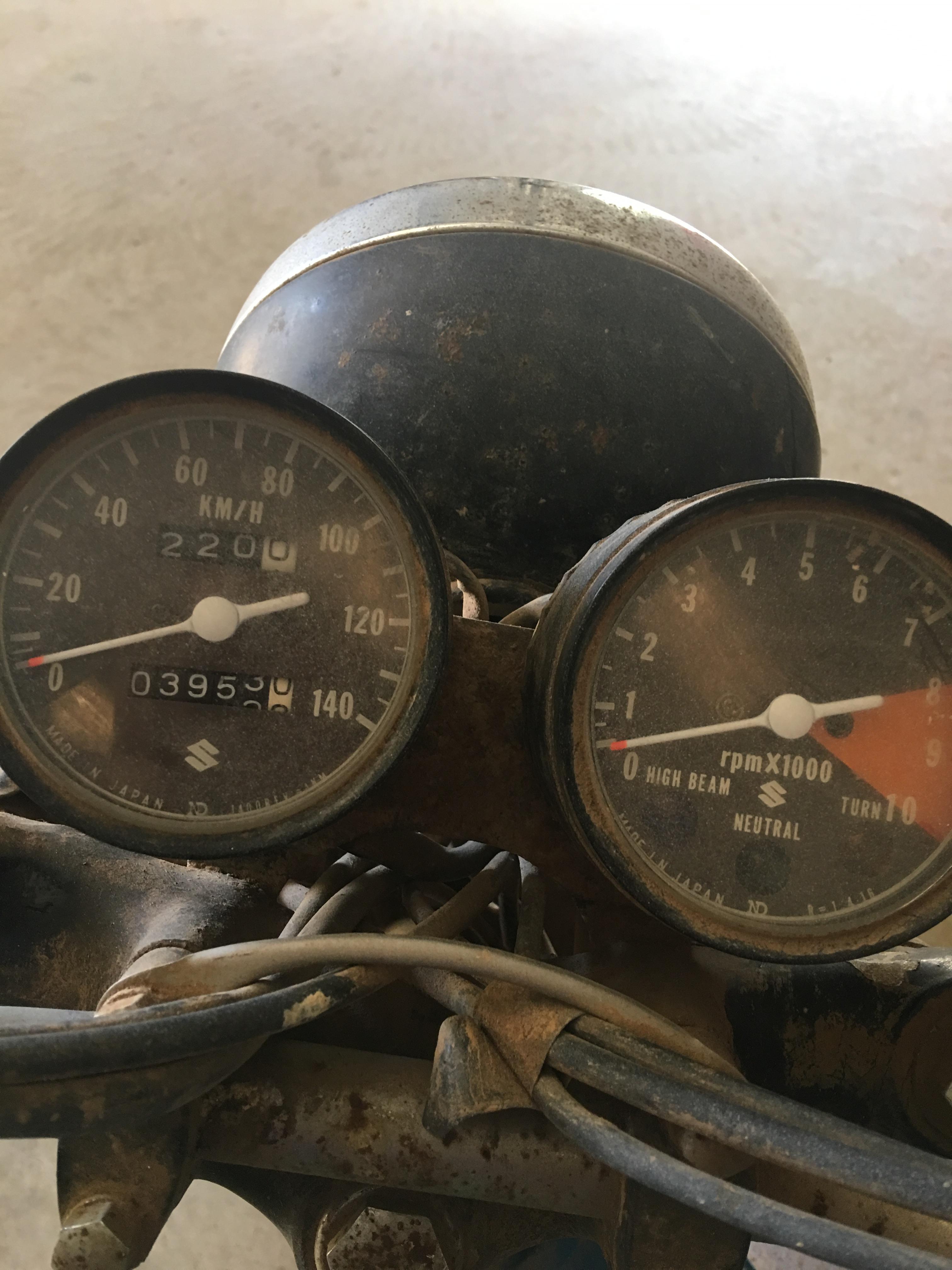 1977 SUZUKI RV125 