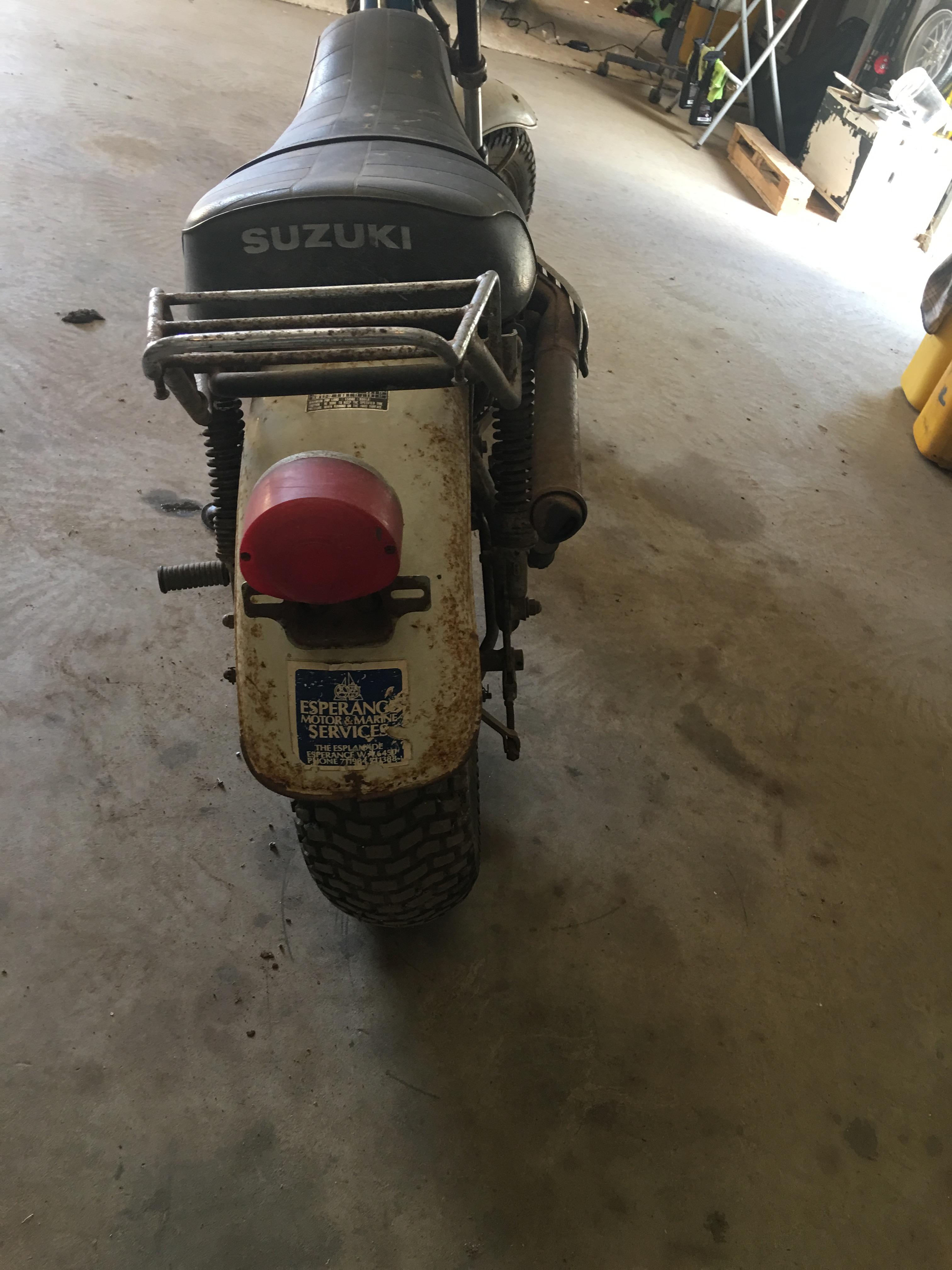 1977 SUZUKI RV125 