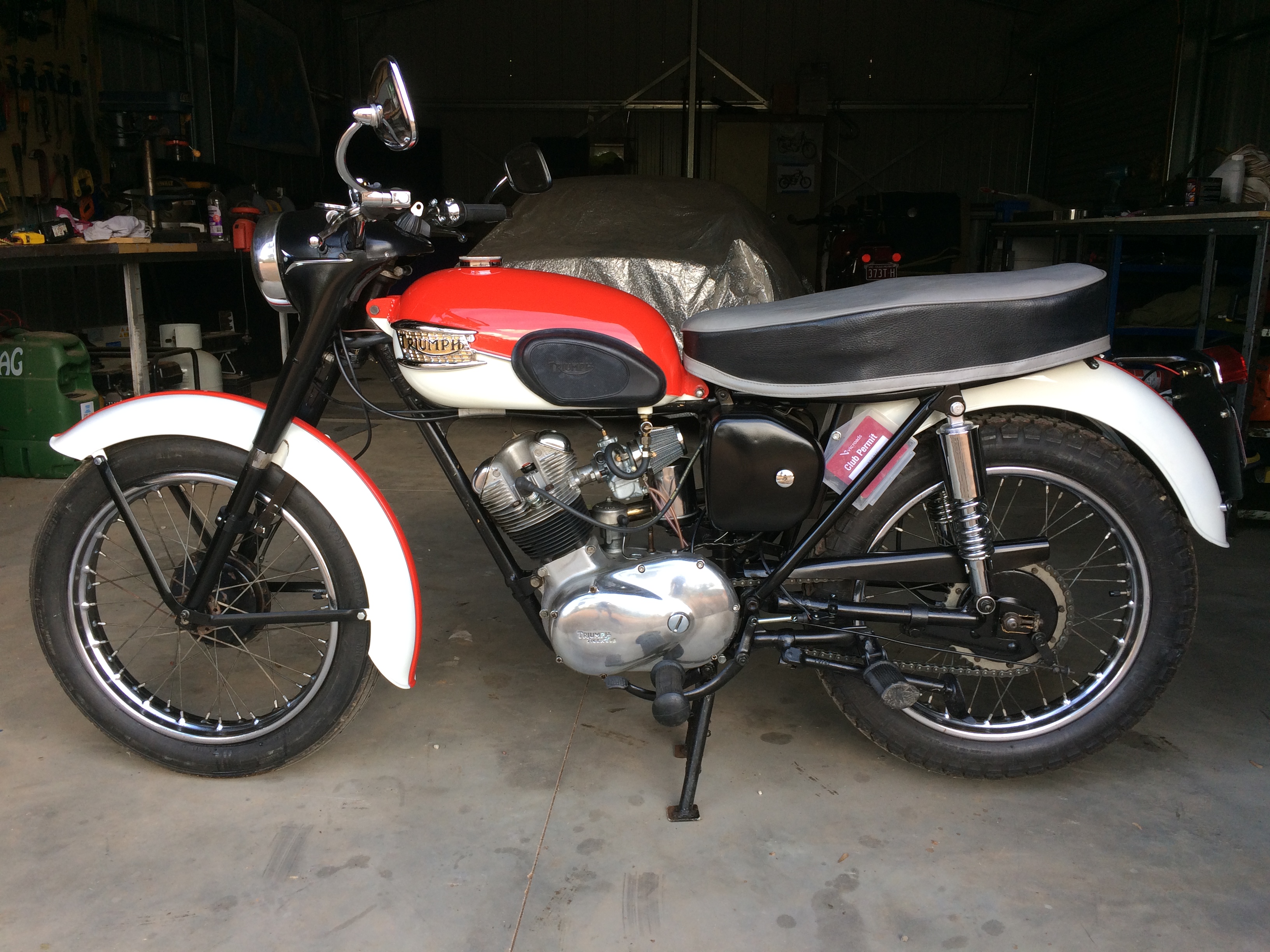 1962 TRIUMPH TIGER CUB 199CC