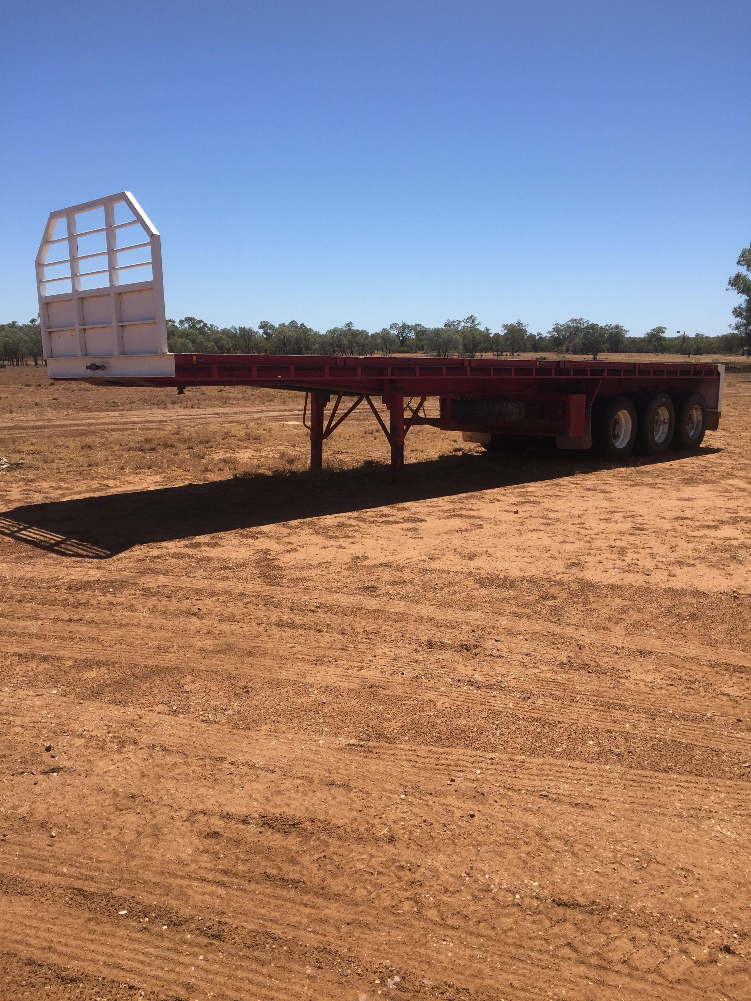 1978 FRUEHAUF 38FT FLAT TOP TRAILER