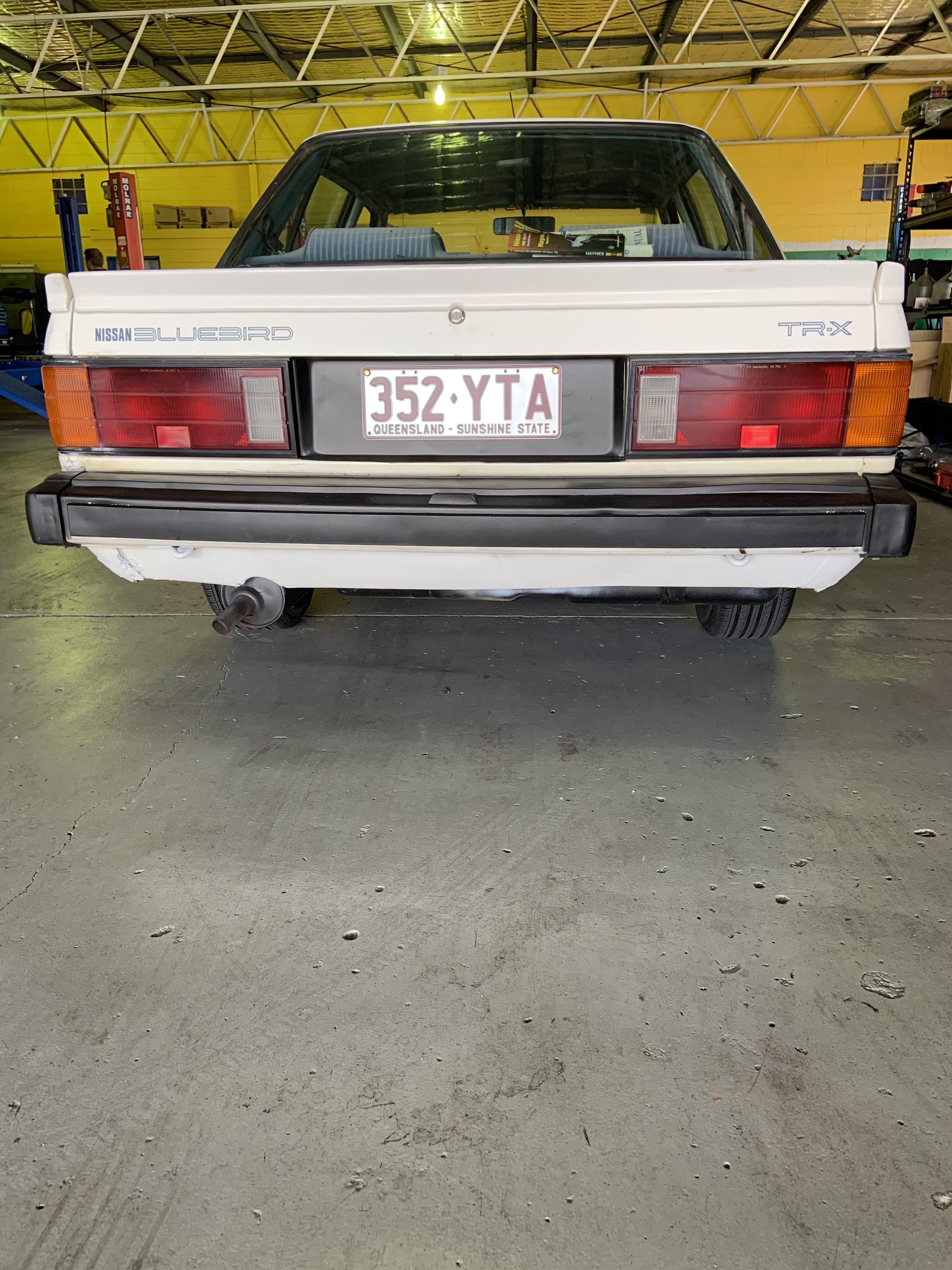 1982 NISSAN BLUEBIRD TRX SER I 4D SEDAN