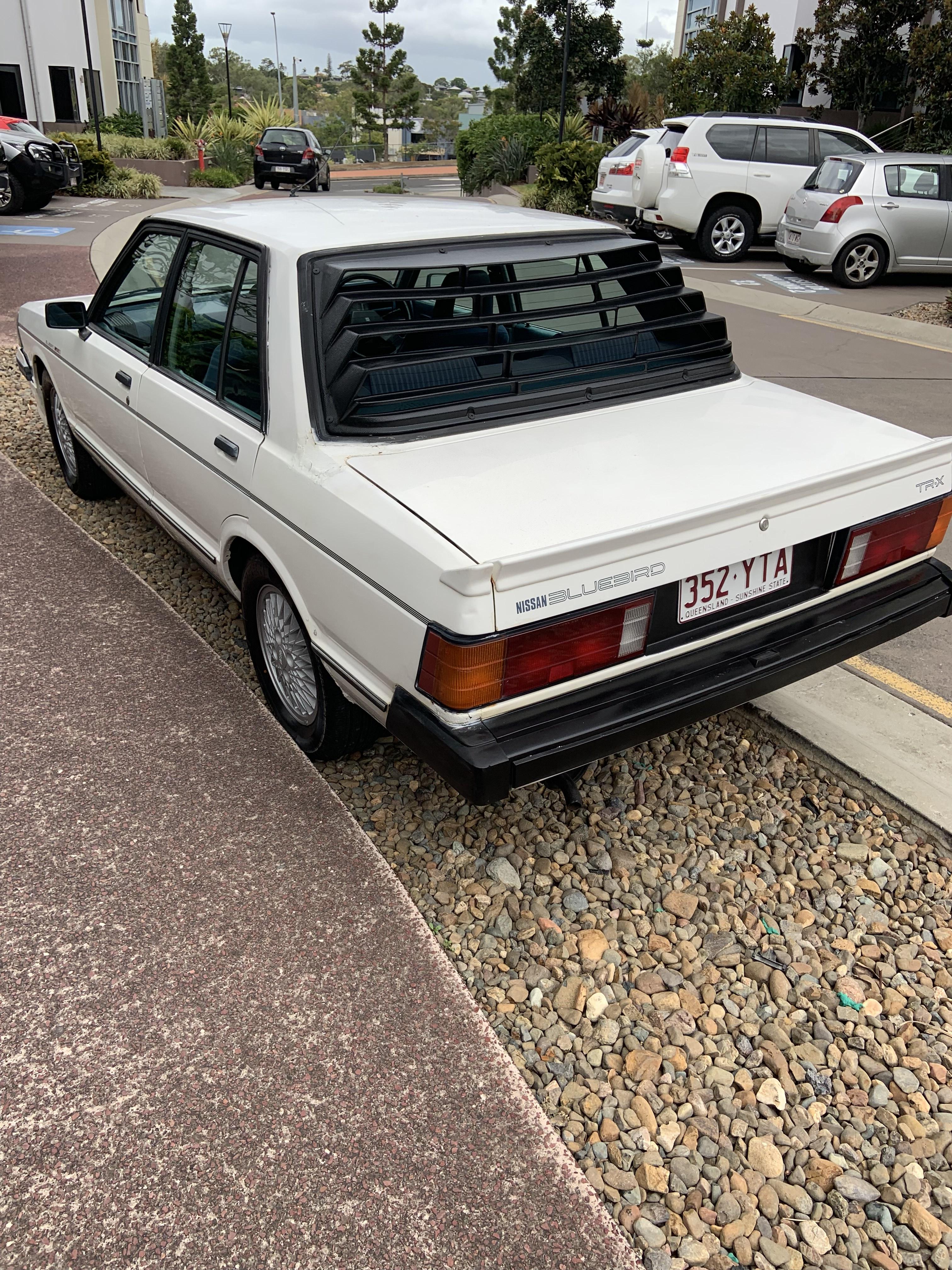 1982 NISSAN BLUEBIRD TRX SER I 4D SEDAN