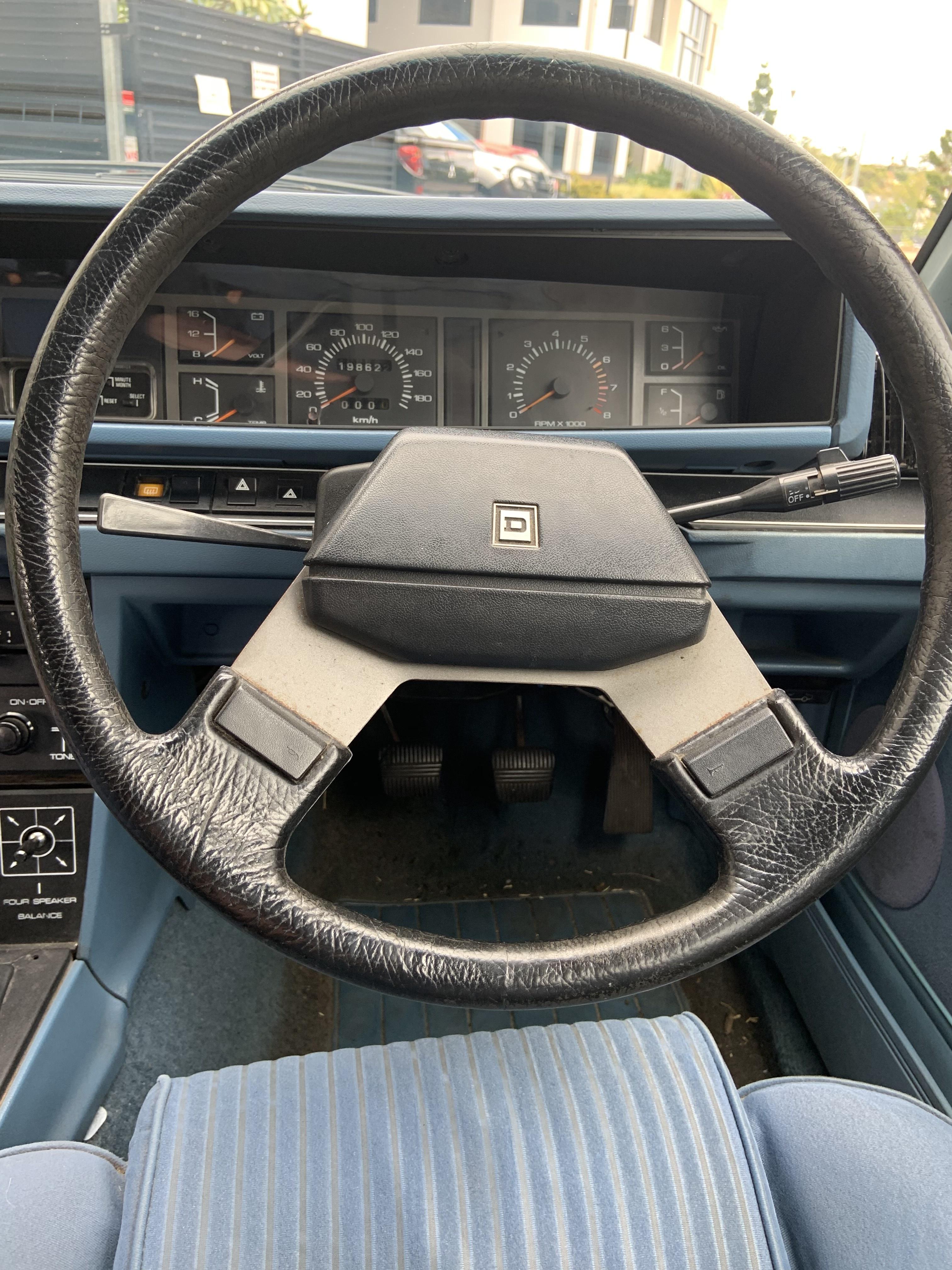 1982 NISSAN BLUEBIRD TRX SER I 4D SEDAN