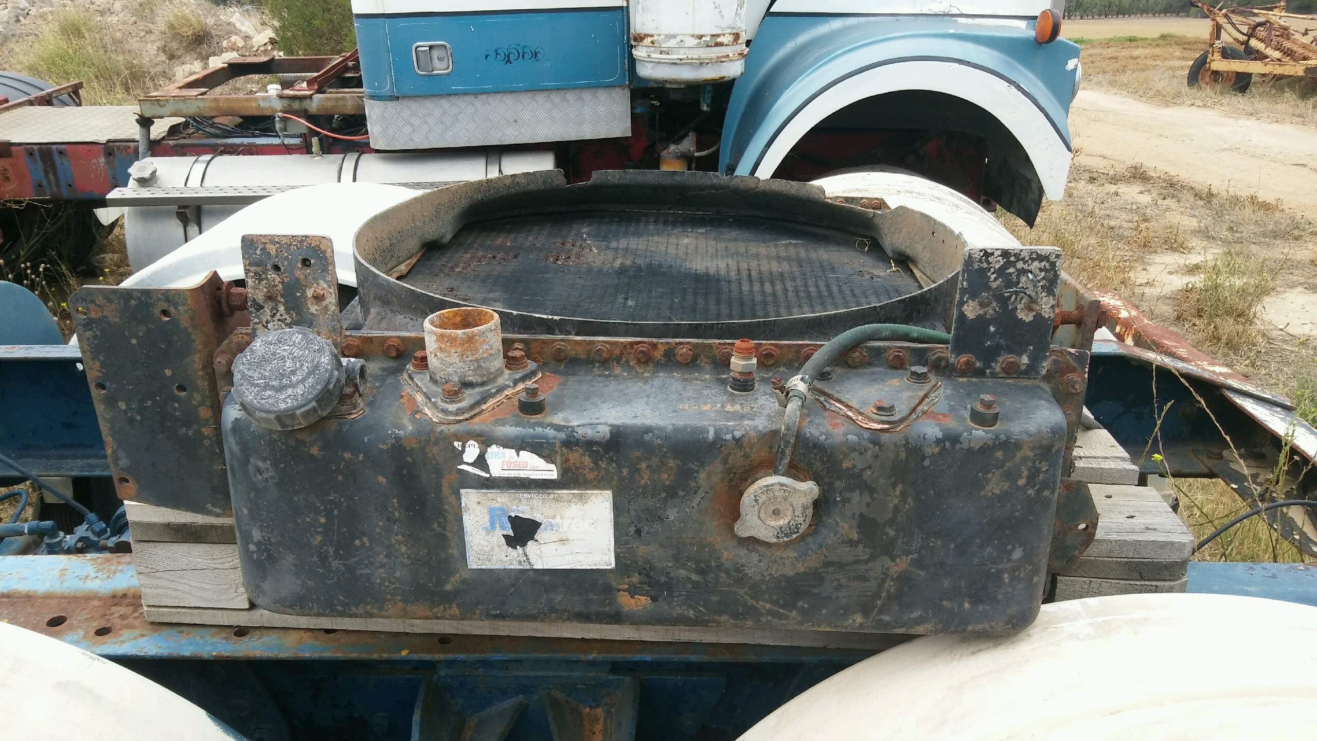 WHITE ROAD BOSS RADIATOR 1980