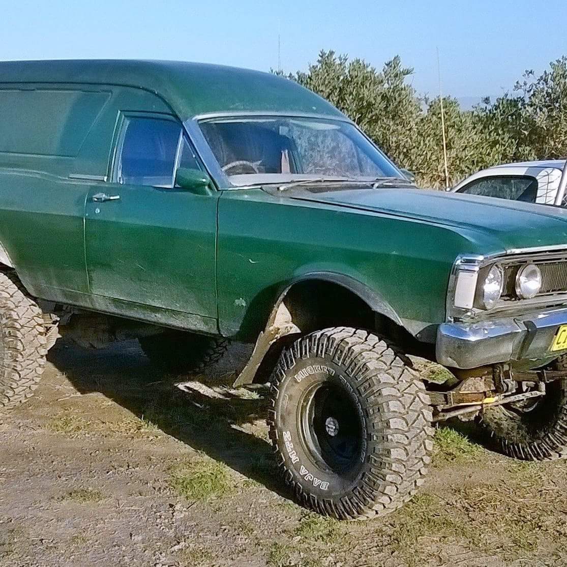 1970 FORD FALCON XY WINDOWLESS 4X4 PANEL VAN