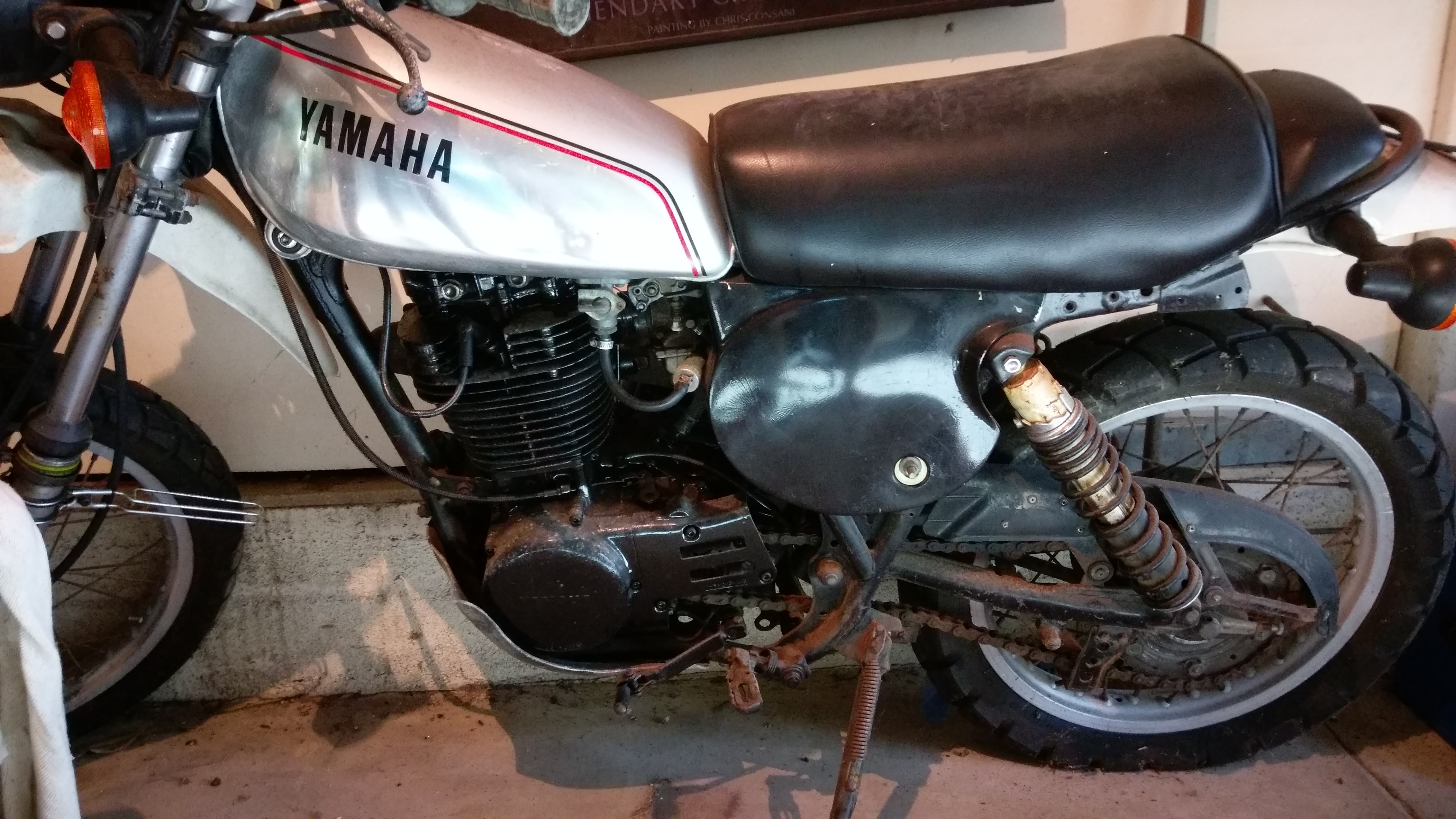 1976 YAMAHA XT500 ROAD