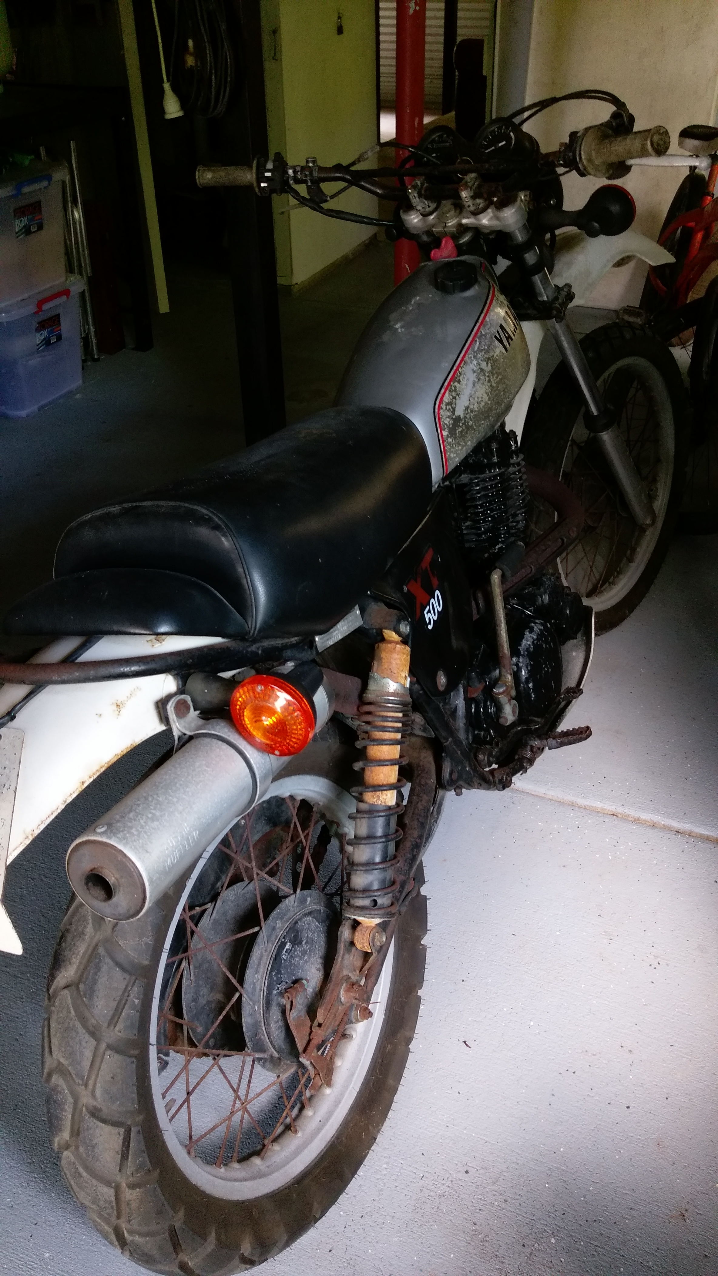 1976 YAMAHA XT500 ROAD