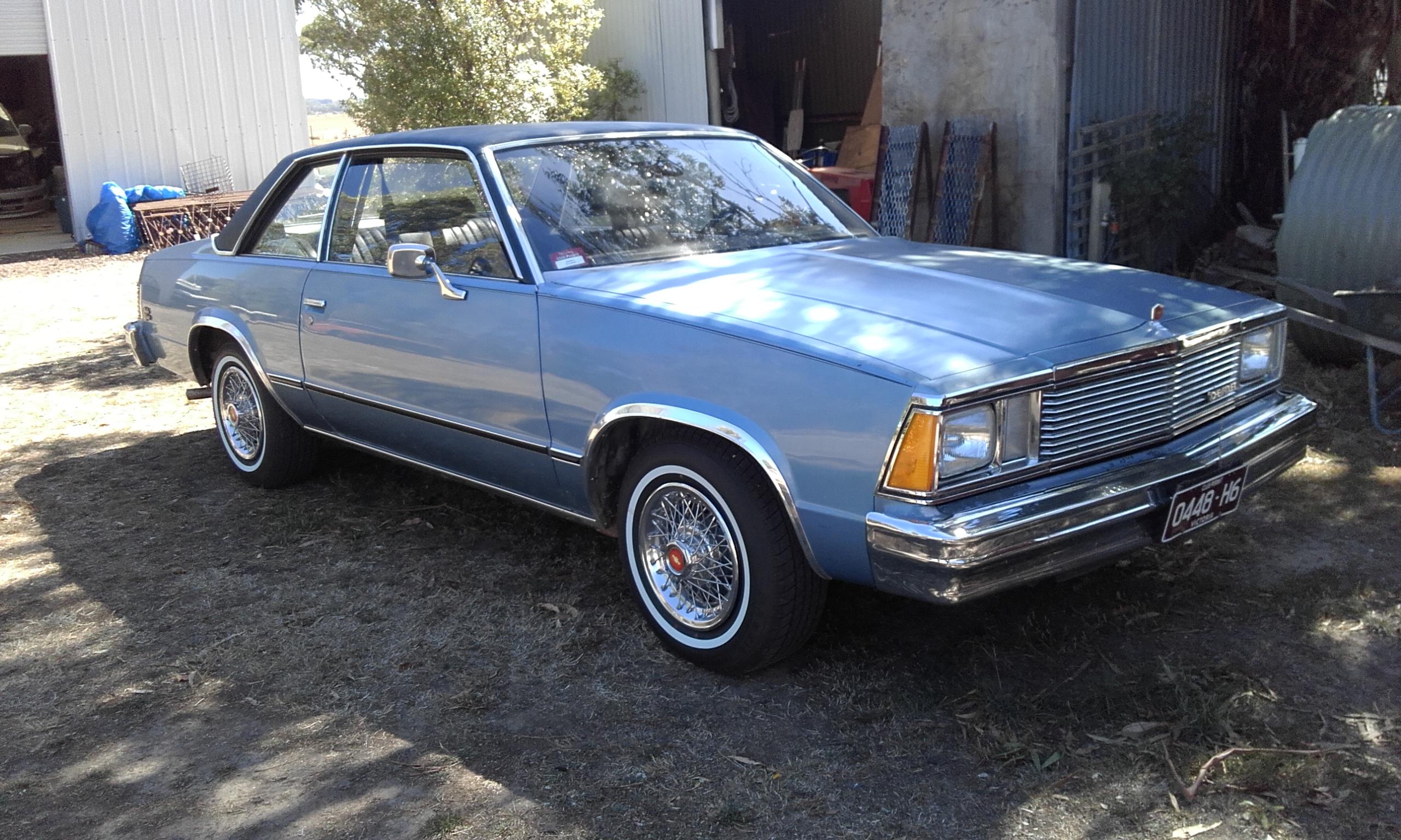 1981 CHEVROLET MALIBU COUPE
