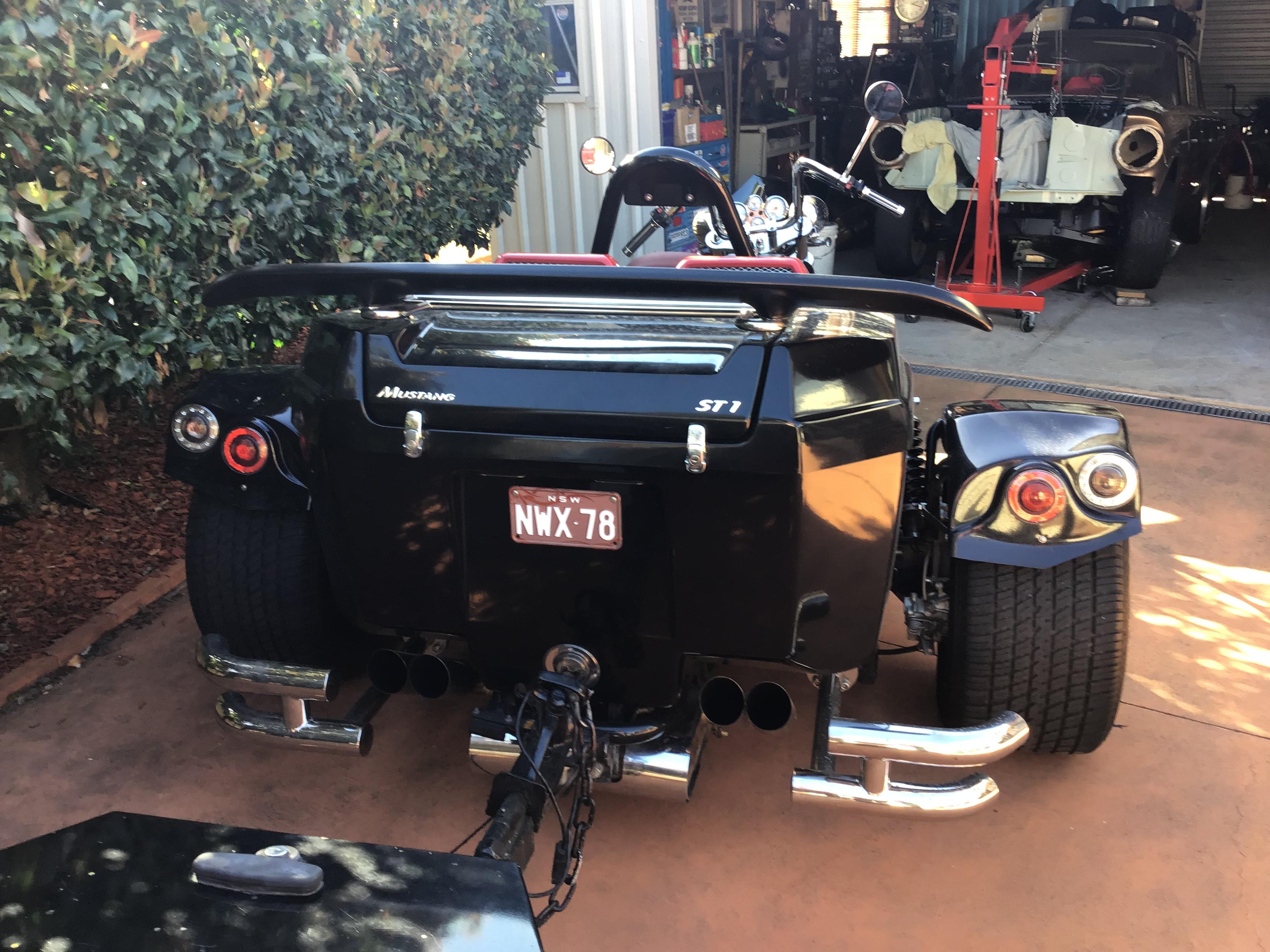 2014 MUSTANG STI BOOM TRIKE