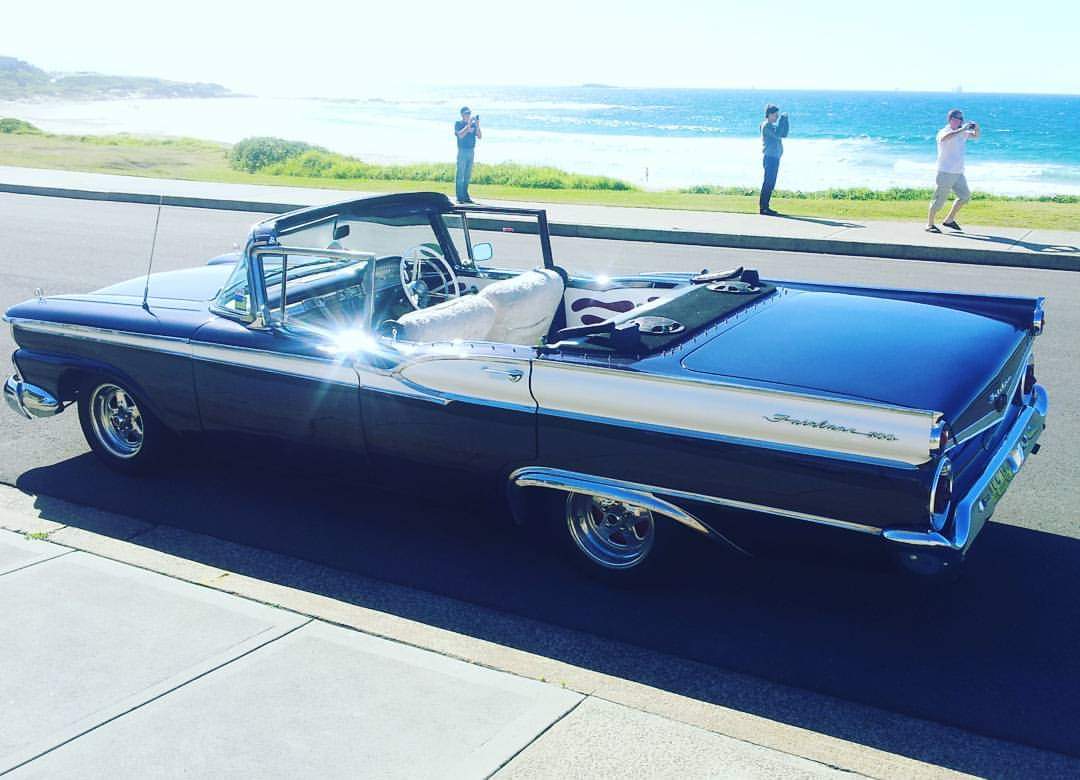1959 FORD FAIRLANE 500 CUSTOM CHOP TOP