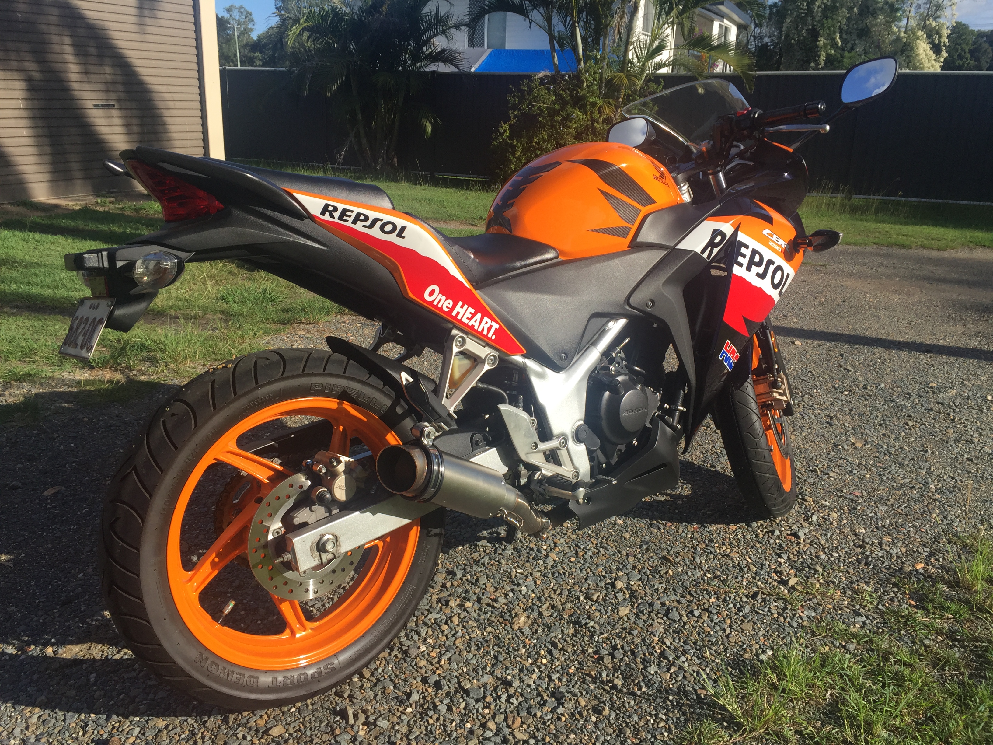2012 HONDA CBR250R REPSOL