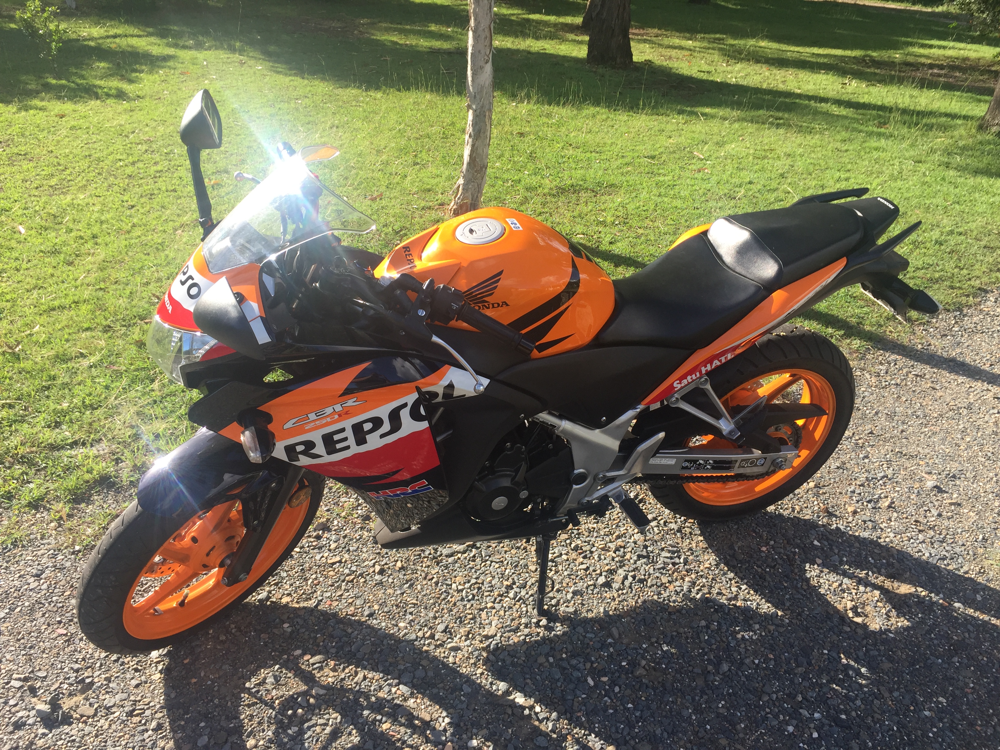 2012 HONDA CBR250R REPSOL