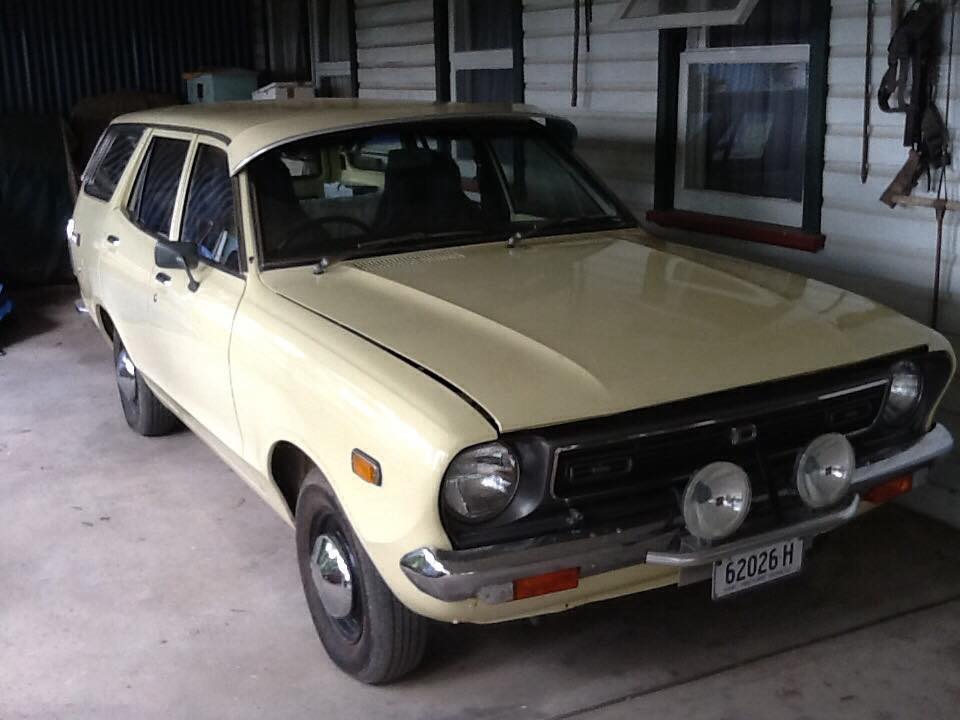 1977 DATSUN 120Y GL 4D WAGON