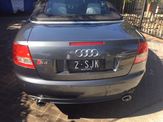 2005 AUDI S4 2D CONVERTIBLE