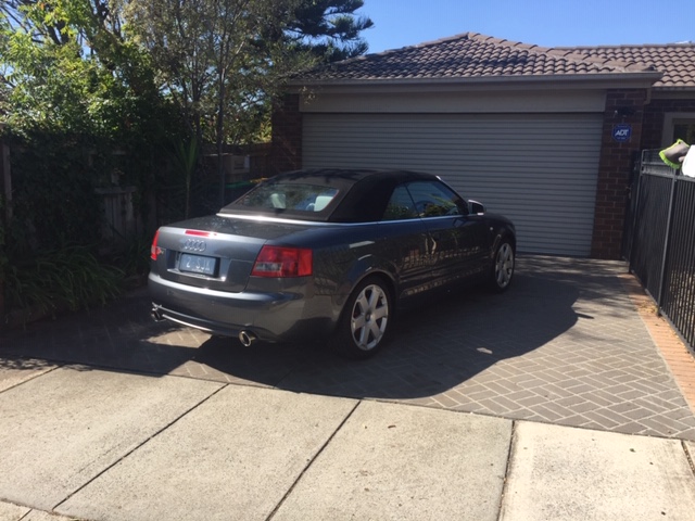 2005 AUDI S4 2D CONVERTIBLE