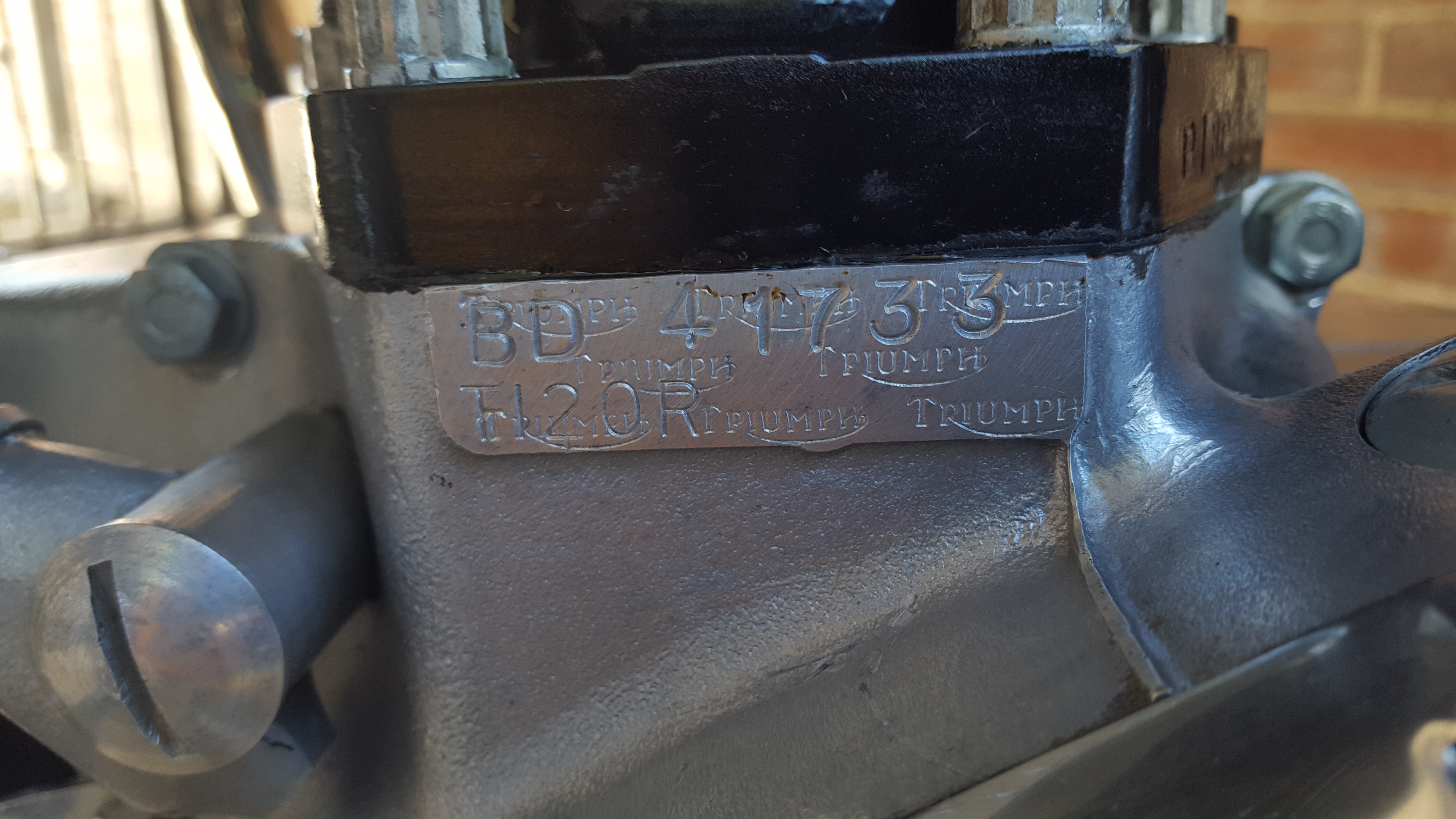 1970 TRIUMPH BONNEVILLE T120 ROAD